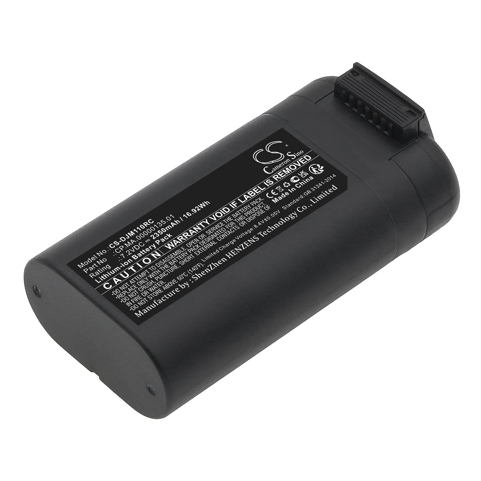 Li-ion, Drones Battery fits Dji Mavic Mini, Mavic Mini 2 Dual, 7.2V, 2350mAh Drones Cameron Sino Technology Limited