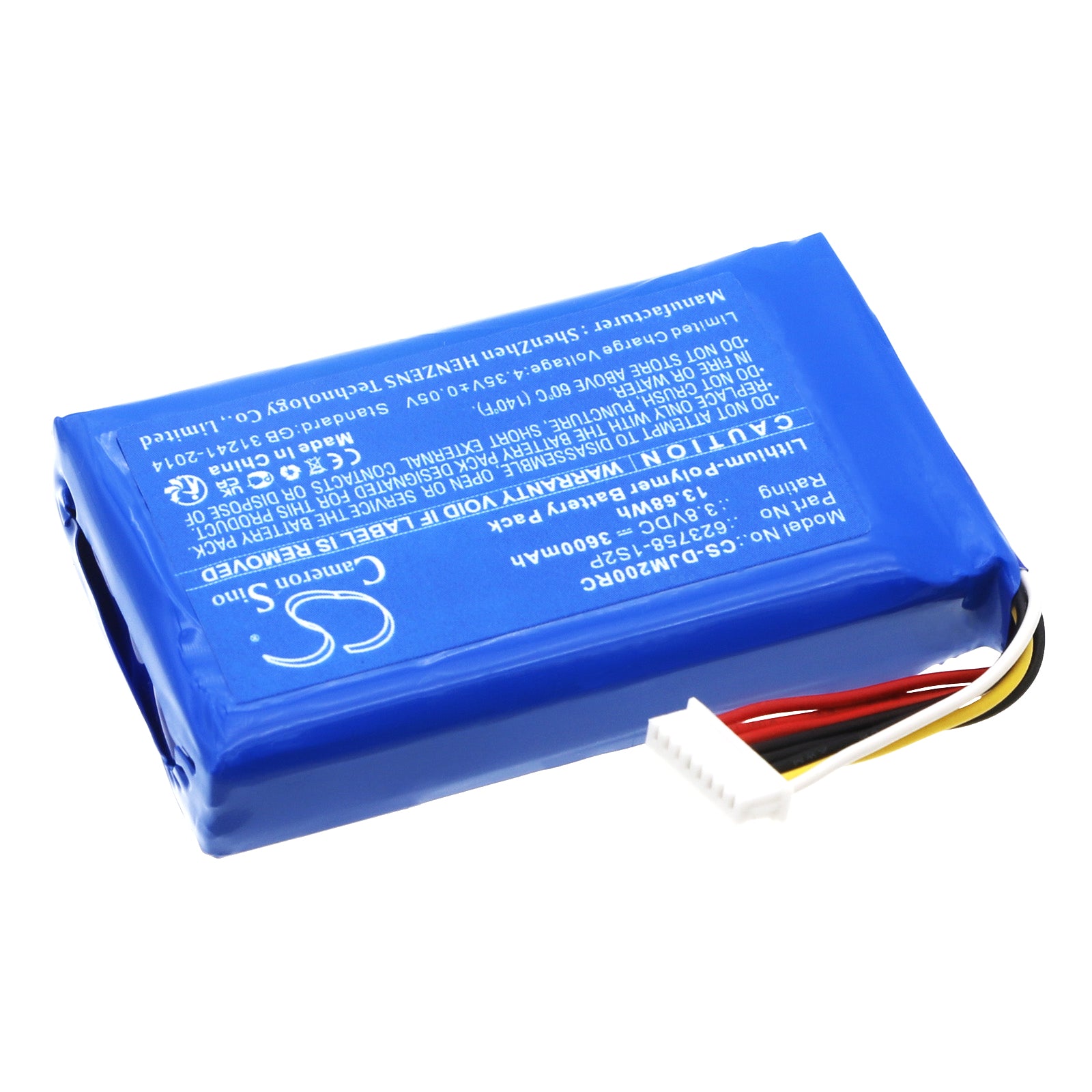 Li-Polymer, Remote Controller Battery fits Dji Mavic 2 Pro Remote Control, 3.8V, 3600mAh Remote Controller Cameron Sino Technology Limited