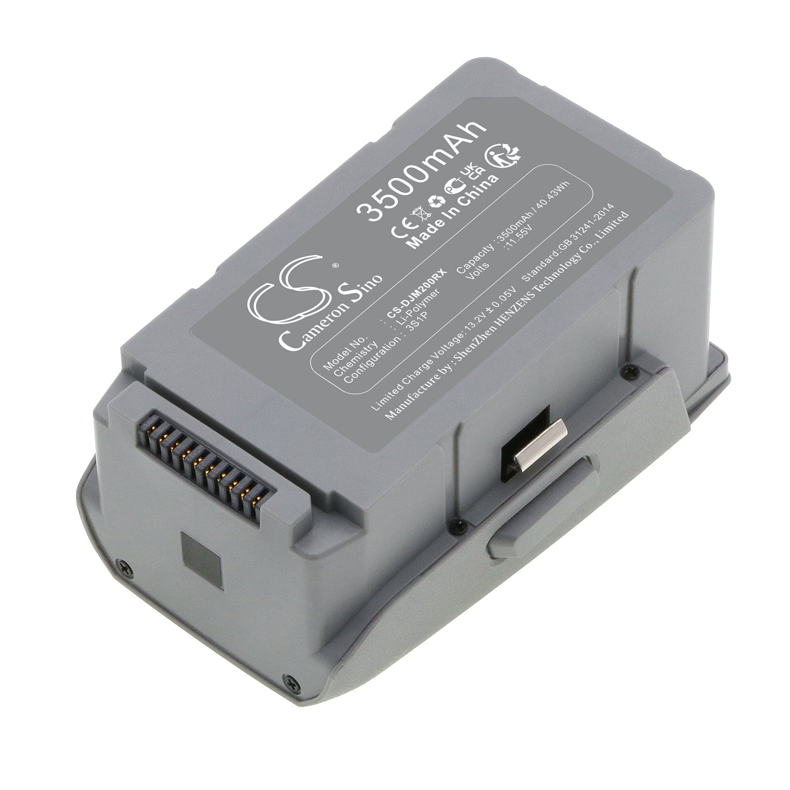 Li-Polymer, Drones Battery fits Dji Air 2s, Mavic Air 2, 11.55V, 3500mAh Drones Cameron Sino Technology Limited