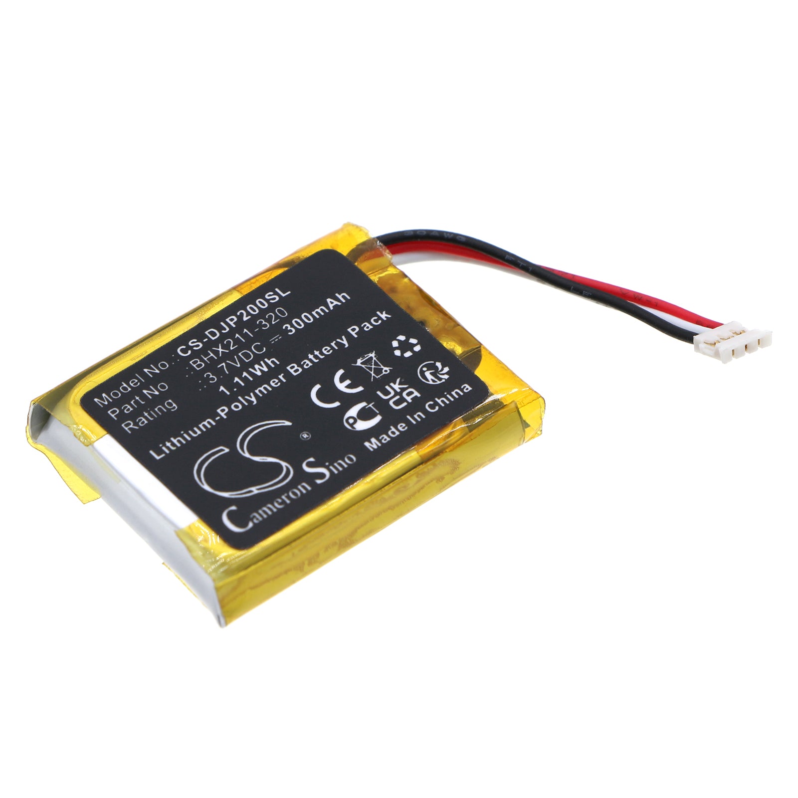 Li-Polymer, Camera Battery fits Dji Pocket 2, 3.7V, 300mAh Camera Cameron Sino Technology Limited