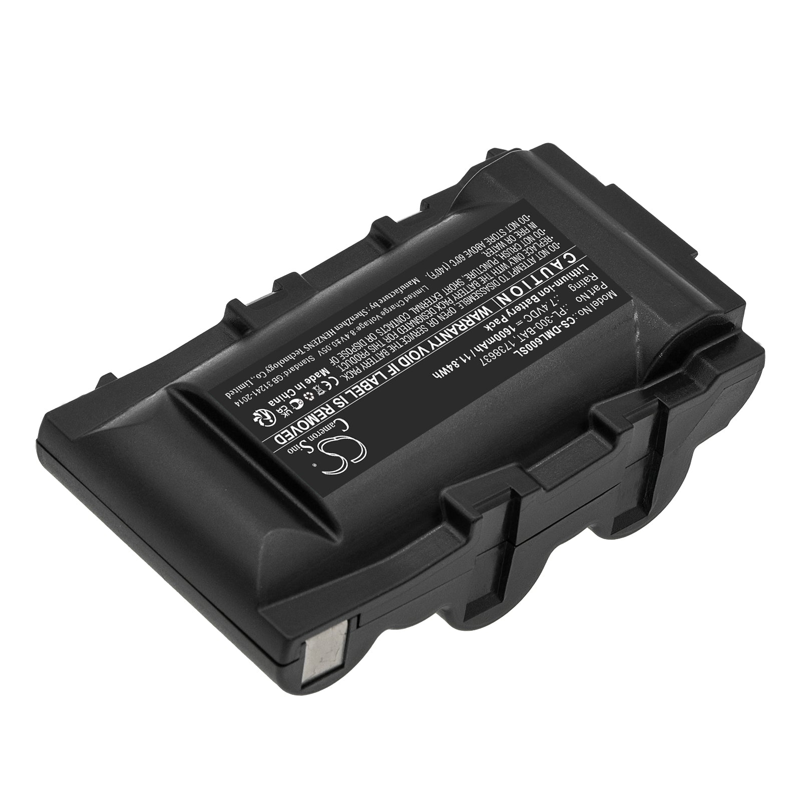Li-ion, Portable Printer Battery fits Dymo Rhino 5000, Rhino 5200, 7.4V, 1600mAh Portable Printer Cameron Sino Technology Limited