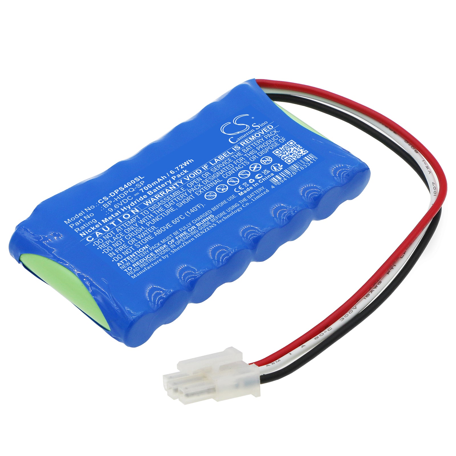 Ni-MH, Equipment, Survey, Test Battery fits Dranetz Hdpq-sp-guide, Hdpq-sp-visa, 9.6V, 700mAh Equipment, Survey, Test Cameron Sino Technology Limited