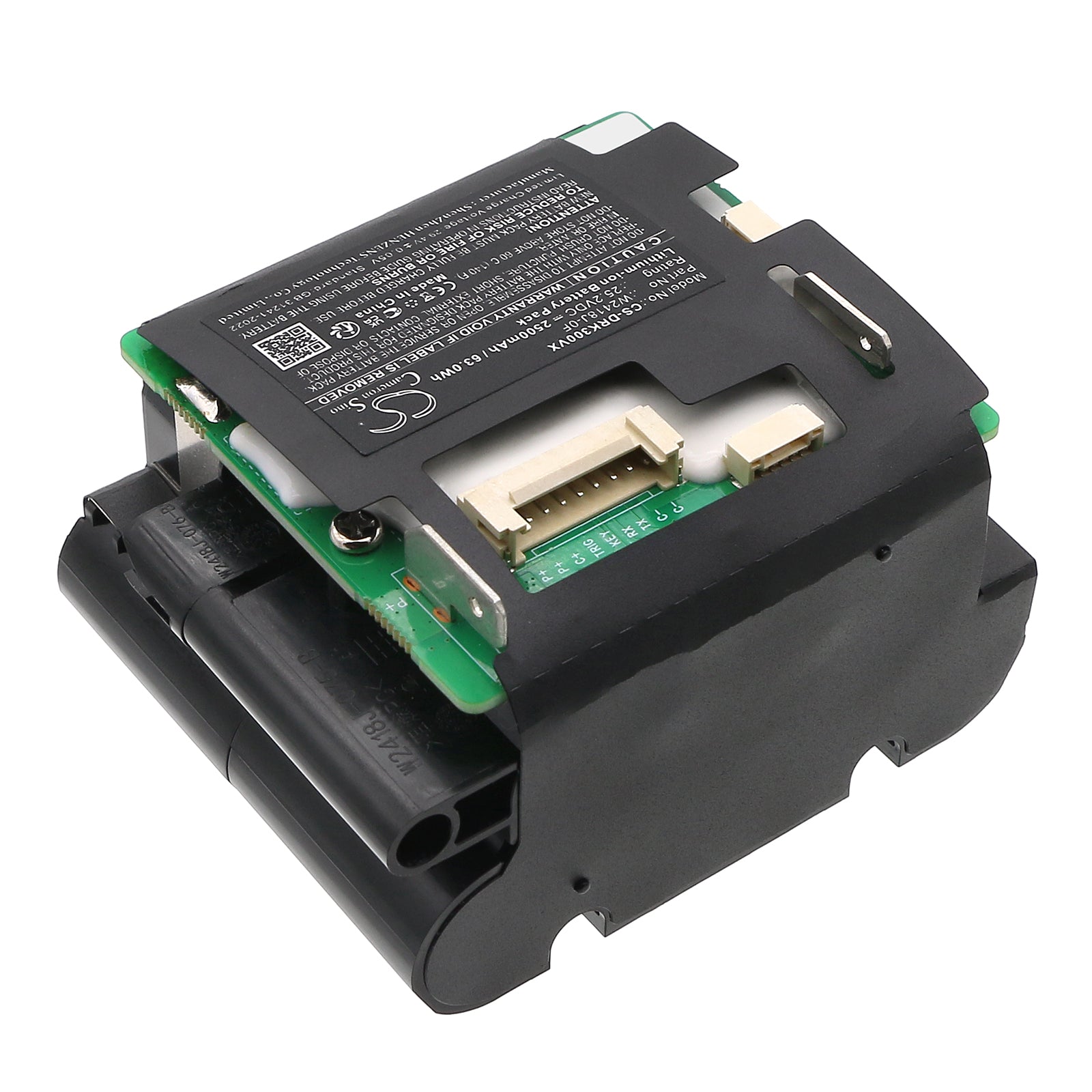 25.2V, Li-ion, 2500mAh, Battery fits Dreame Mova K30, Mova K30 Pro, 63Wh Vacuum Cameron Sino Technology Limited