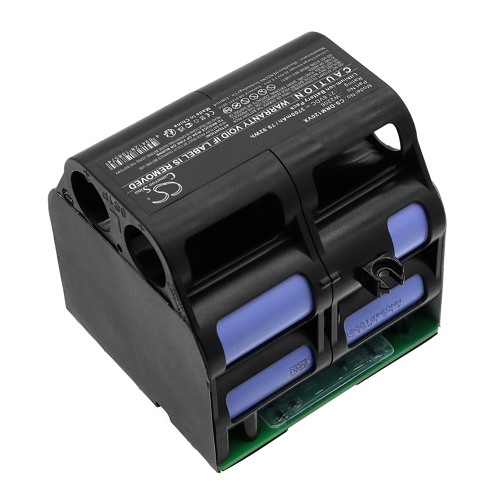Li-ion, Vacuum Battery fits Dreame M12, M12 Pro, 21.6V, 3700mAh Vacuum Cameron Sino Technology Limited