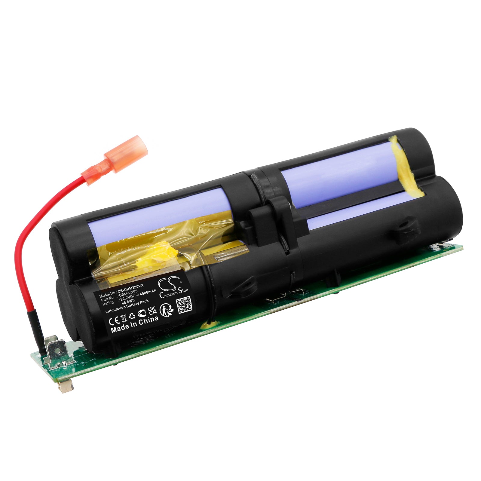 22.2V, Li-ion, 4000mAh, Battery fits Deerma DEM-P20, DEM-P30, 88.8Wh Vacuum Cameron Sino Technology Limited