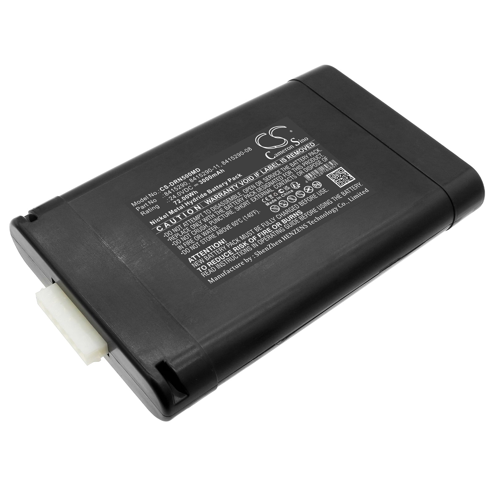 Ni-MH, Medical Battery fits Drager Babylog Vn500, Evita V300, 24.0V, 3000mAh Medical Cameron Sino Technology Limited
