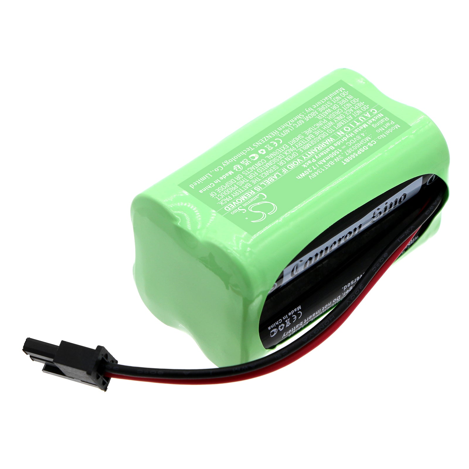 Ni-MH, Alarm System Battery fits Dsc Central Wp8010, Central Wp8030, 4.8V, 1500mAh Alarm System Cameron Sino Technology Limited