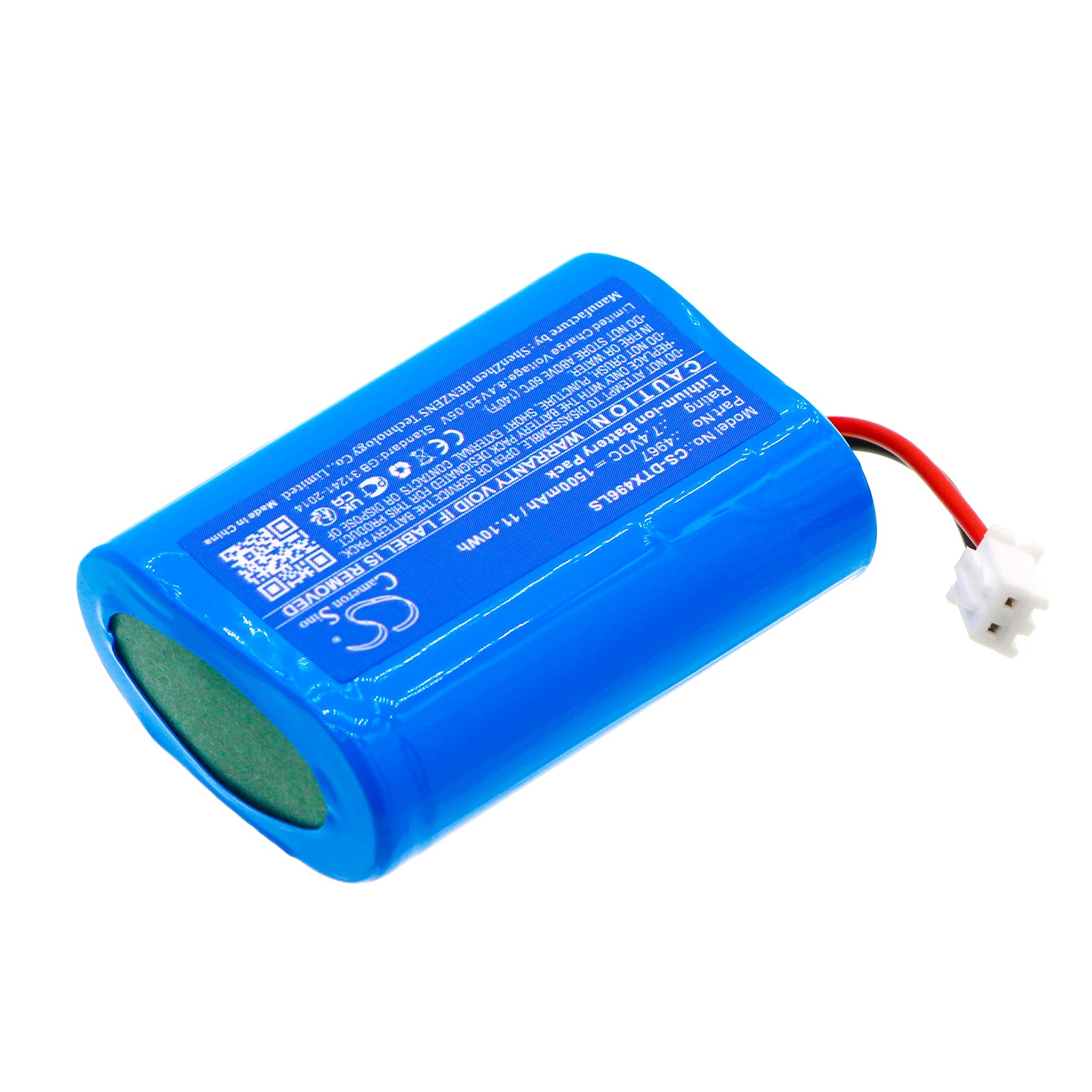 Li-ion, Emergency Lighting Battery fits Dotlux Flashground, Flashwall, 7.4V, 1500mAh Emergency Lighting Cameron Sino Technology Limited