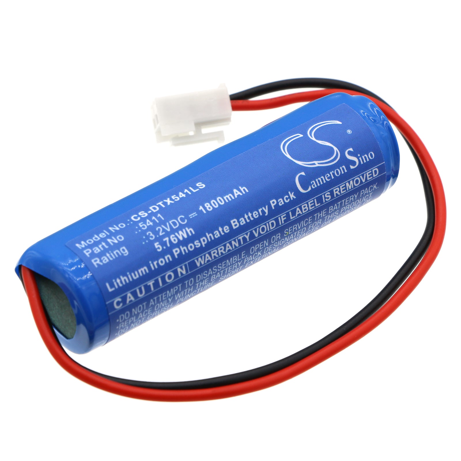 LiFePO4, Emergency Lighting Battery fits Dotlux 3177-160120, 5406, 3.2V, 1800mAh Emergency Lighting Cameron Sino Technology Limited