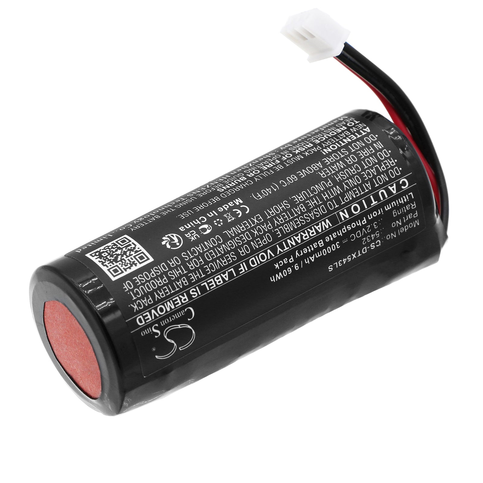 LiFePO4, Emergency Lighting Battery fits Dotlux Lightbarexit, 3.2V, 3000mAh Emergency Lighting Cameron Sino Technology Limited