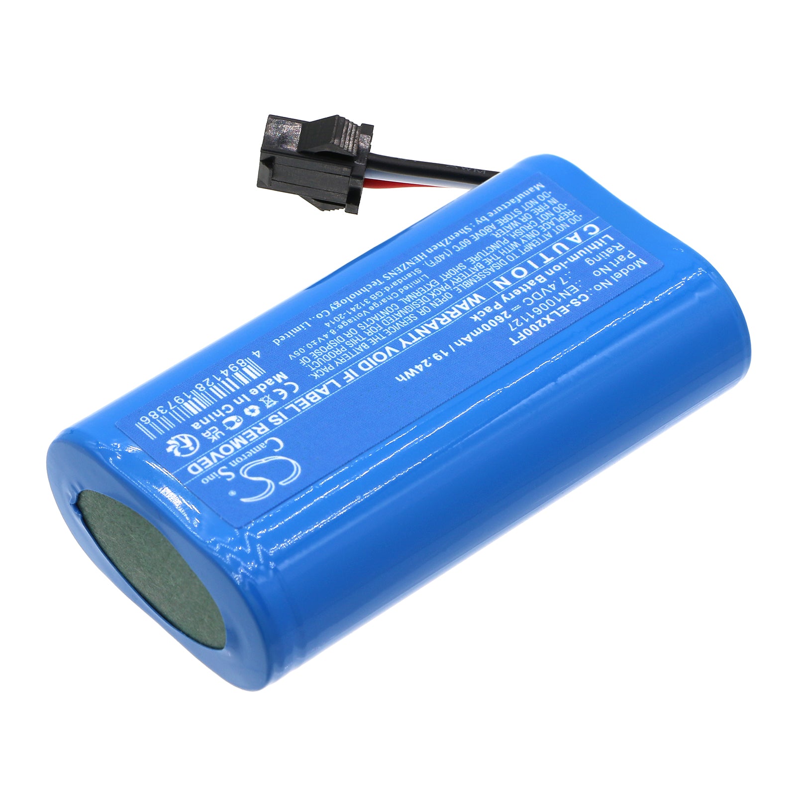 Li-ion, Flashlight Battery fits Esylux Slp-2, 7.4V, 2600mAh Flashlight Cameron Sino Technology Limited