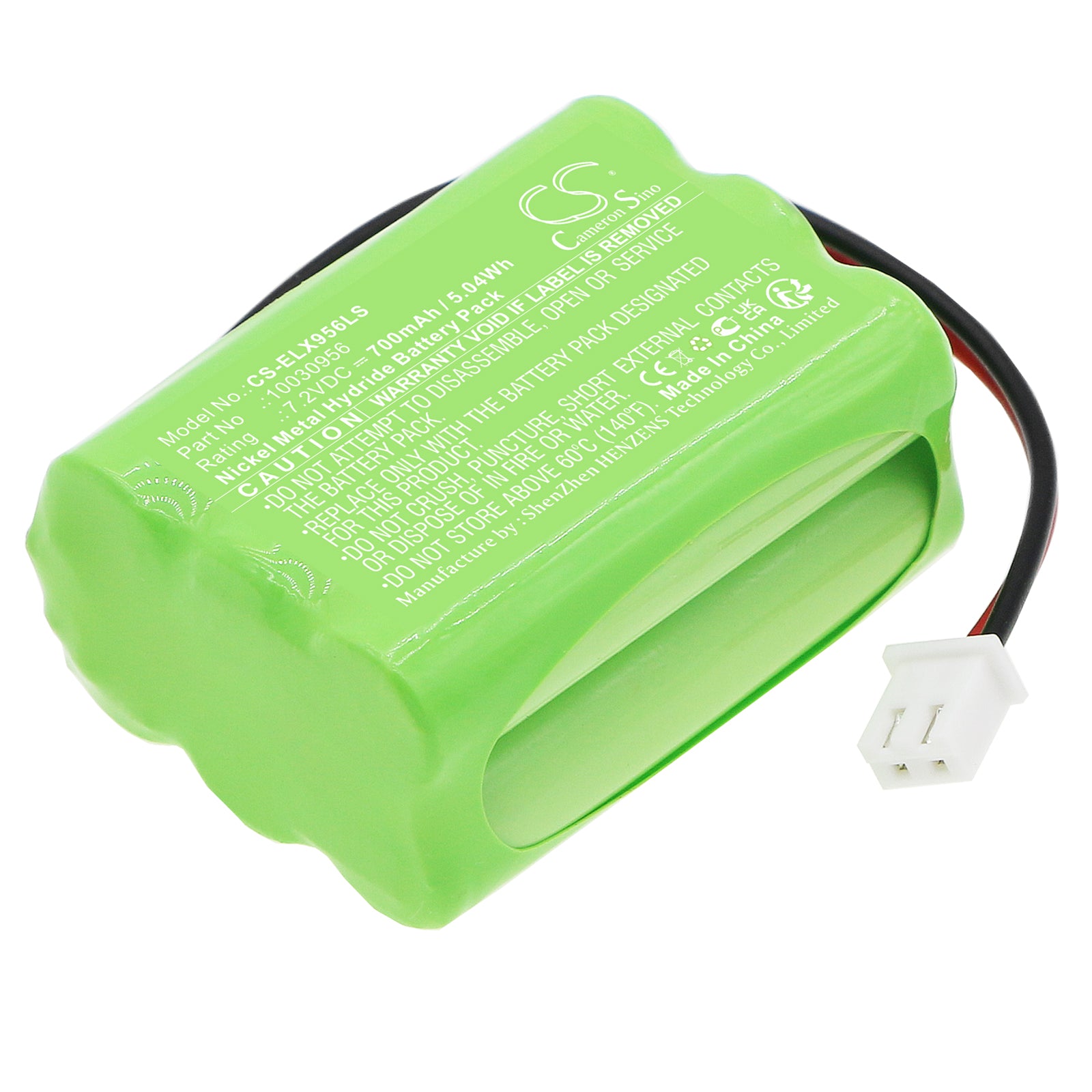 Ni-MH, Emergency Lighting Battery fits Esylux Sc/c, Slc, 7.2V, 700mAh Emergency Lighting Cameron Sino Technology Limited