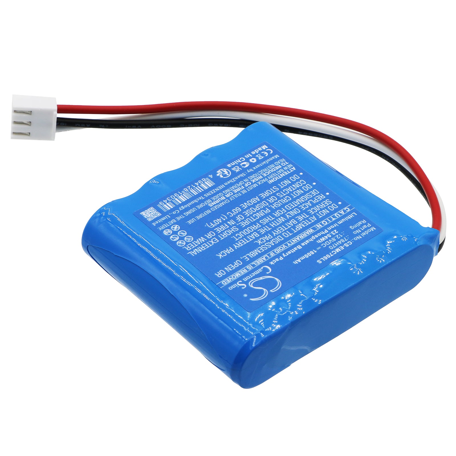 LiFePO4, Emergency Lighting Battery fits Dual-lite Dyn6i, 12.8V, 1800mAh Emergency Lighting Cameron Sino Technology Limited