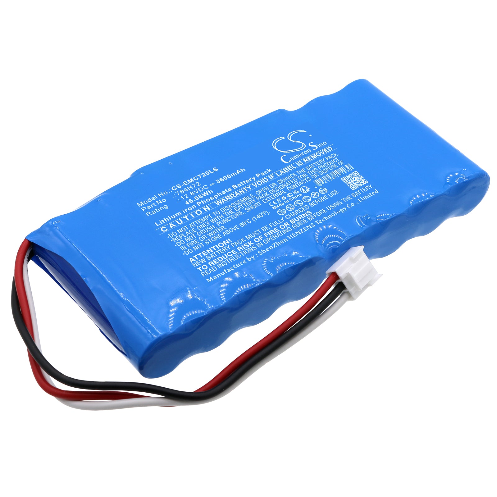 LiFePO4, Emergency Lighting Battery fits Dual-lite Dyn12, Dyn12-06l, 12.8V, 3600mAh Emergency Lighting Cameron Sino Technology Limited