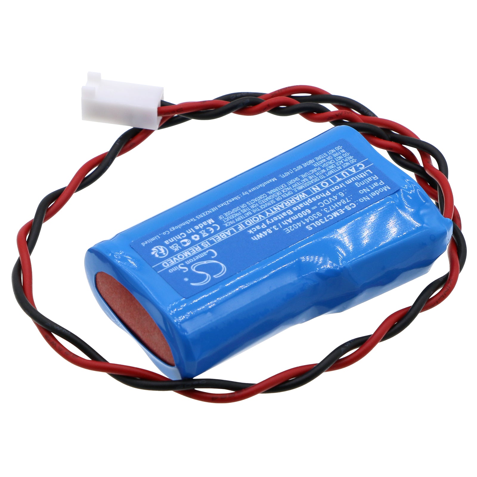 LiFePO4, Emergency Lighting Battery fits Dual-lite Evcugw, Evcugwdi, 6.4V, 600mAh Emergency Lighting Cameron Sino Technology Limited