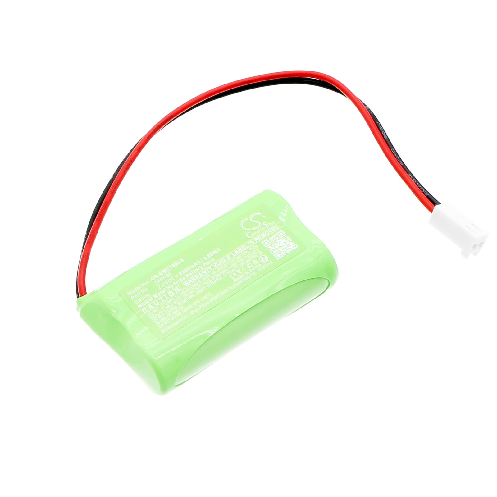 Ni-MH, Emergency Lighting Battery fits Dual-lite Ev2d, Ev2di, 2.4V, 2000mAh Emergency Lighting Cameron Sino Technology Limited