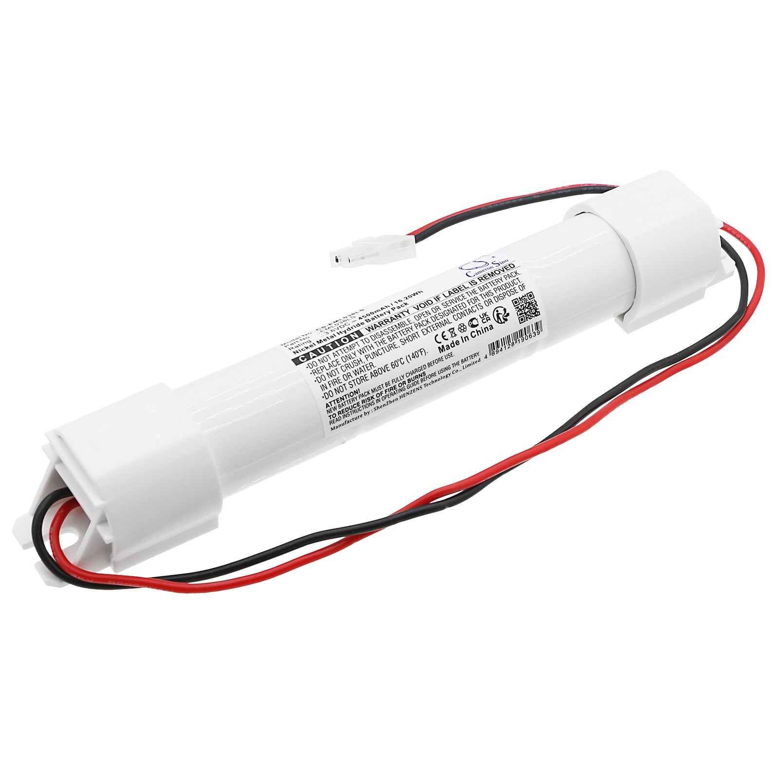 Ni-MH, Emergency Lighting Battery fits Cameron Sino Technologies, 3.6V, 4500mAh Emergency Lighting Cameron Sino Technology Limited