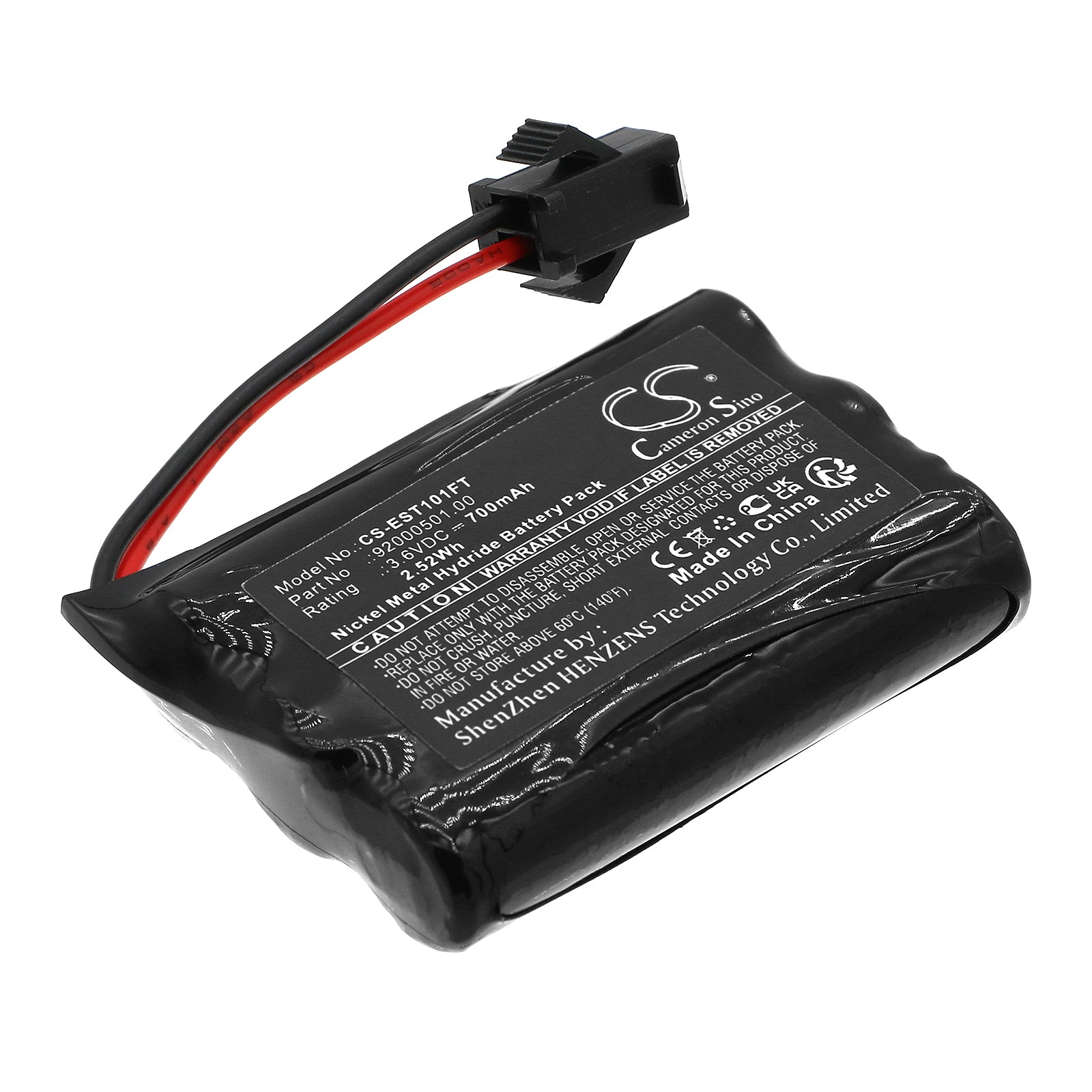 Ni-MH, Solar Battery Battery fits Esotec 901010, 3.6V, 700mAh Solar Battery Cameron Sino Technology Limited
