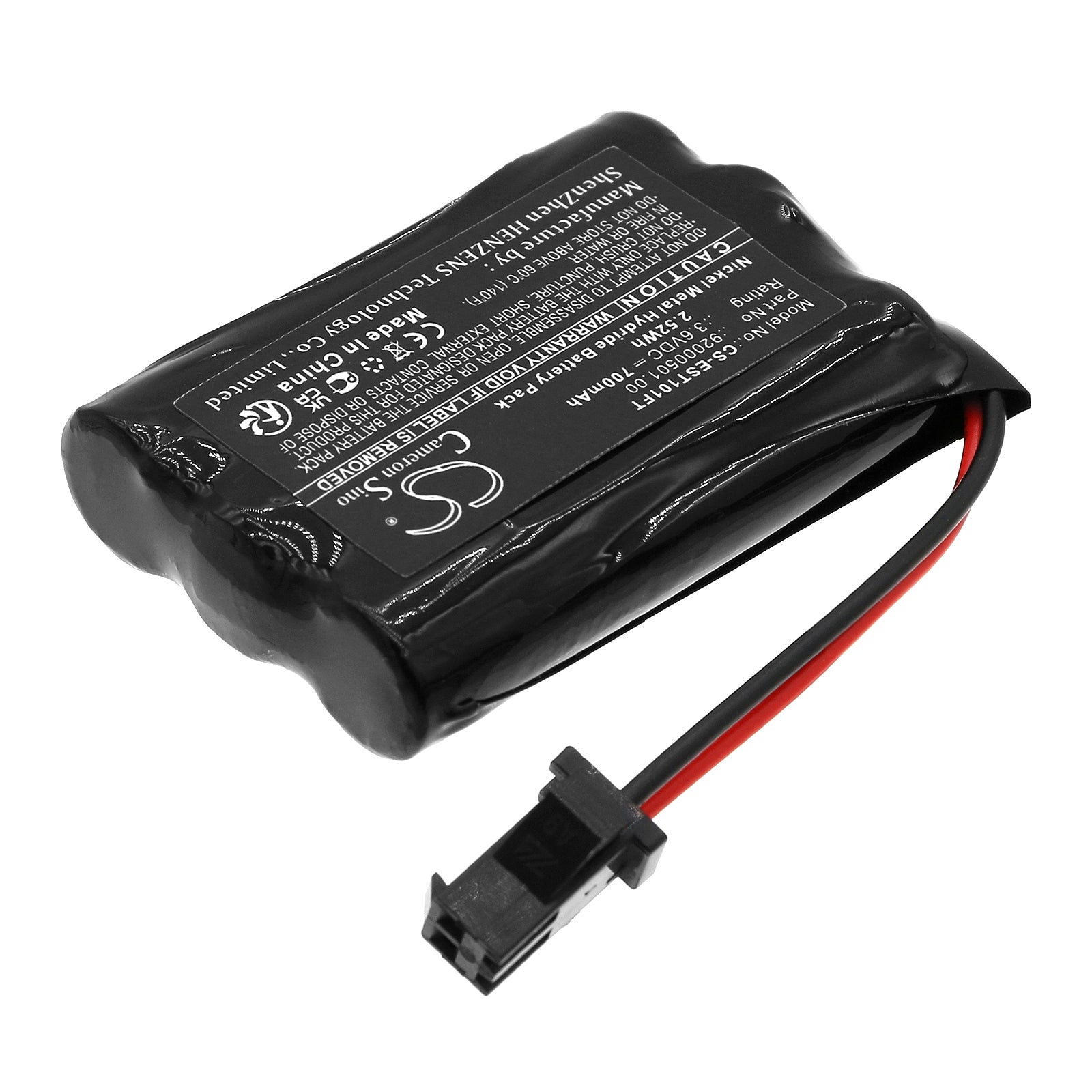 Ni-MH, Solar Battery Battery fits Esotec 901010, 3.6V, 700mAh Solar Battery Cameron Sino Technology Limited
