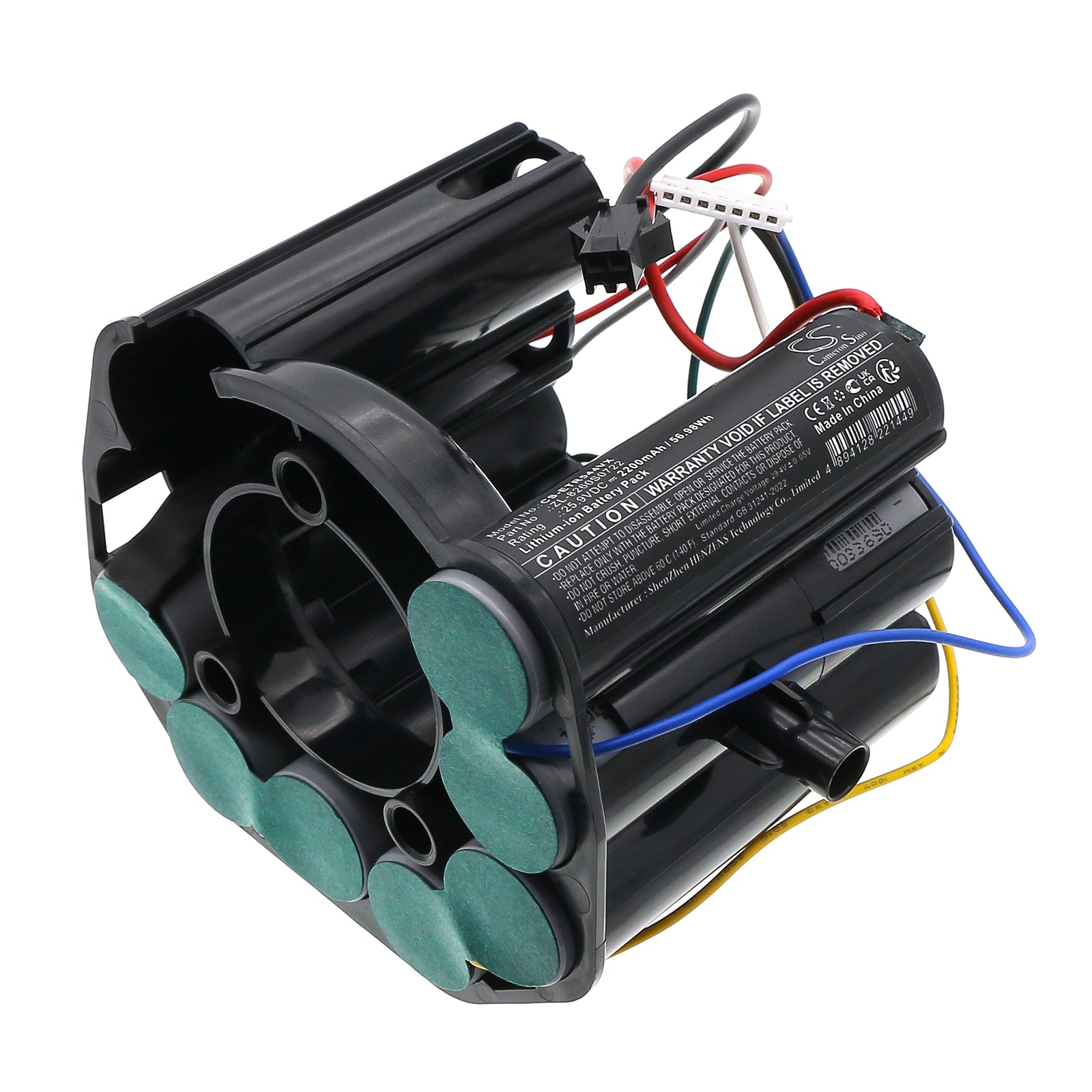 25.9V, Li-ion, 2200mAh, Battery fits ETA 5448 Rotelo, 56.98Wh Vacuum Cameron Sino Technology Limited