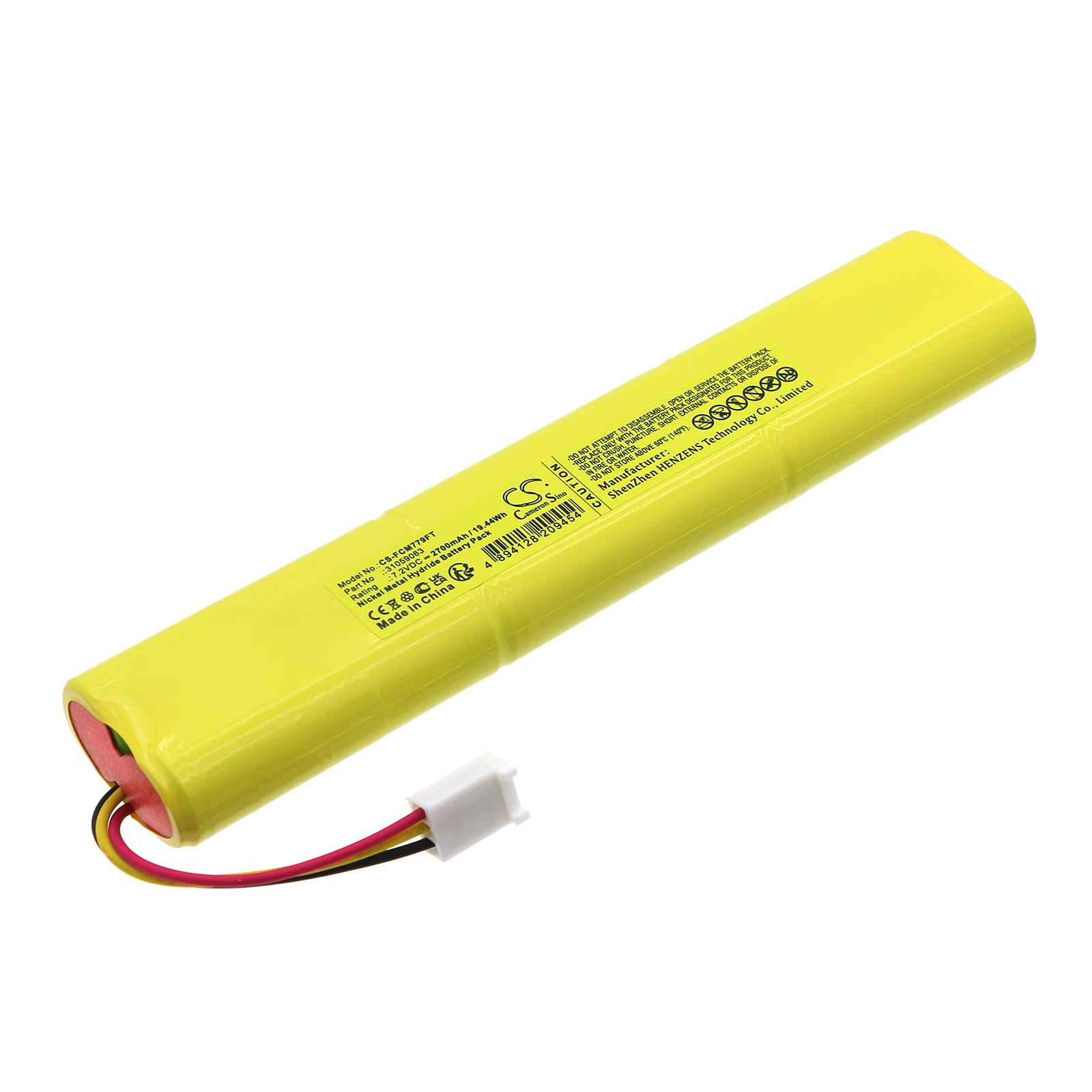 Ni-MH, Flashlight Battery fits Facom 779.cl1, 779.cl16, 7.2V, 2700mAh Flashlight Cameron Sino Technology Limited