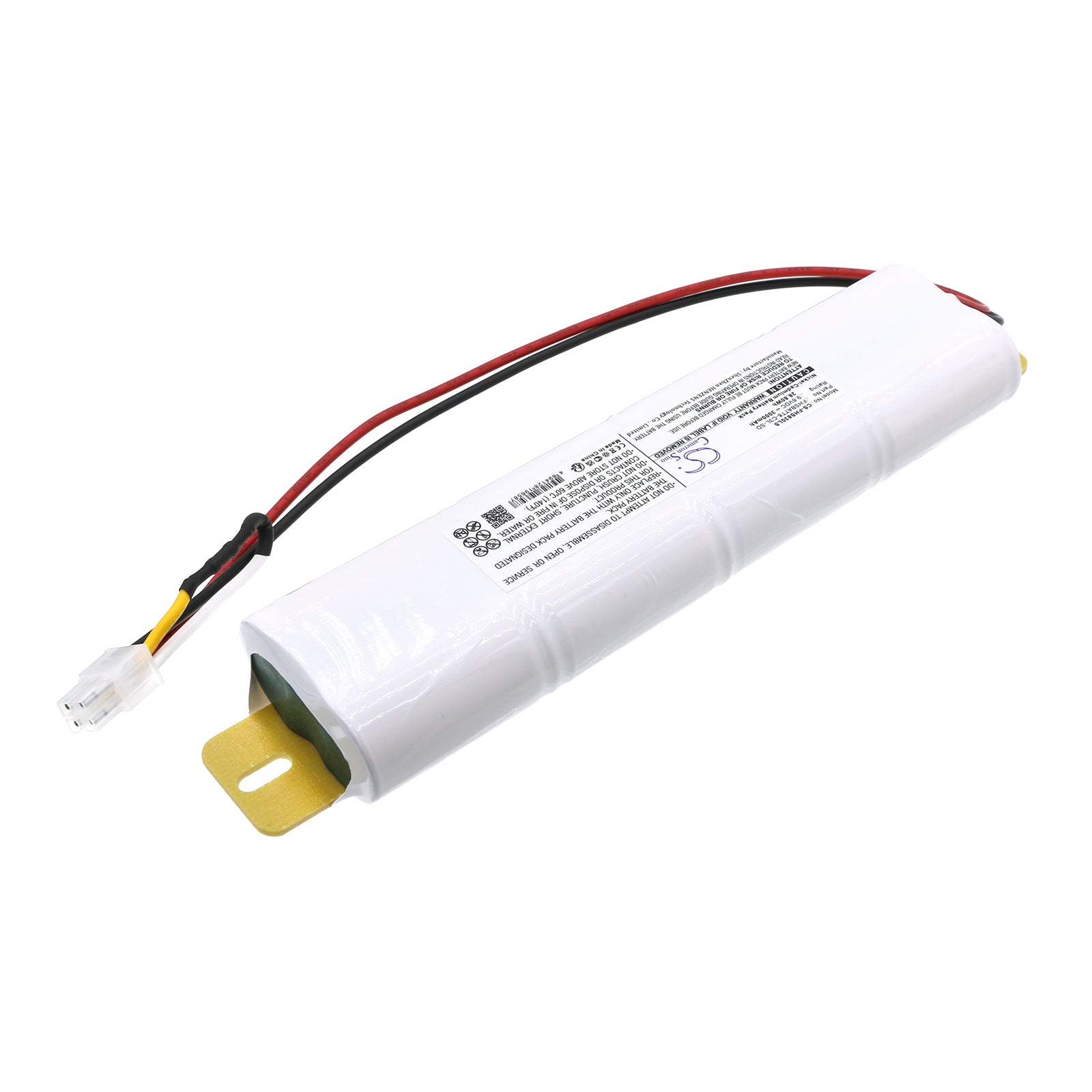 Ni-CD, Emergency Lighting Battery fits Fullham Fhsbatt8-c3l-sd, 9.6V, 3000mAh Emergency Lighting Cameron Sino Technology Limited