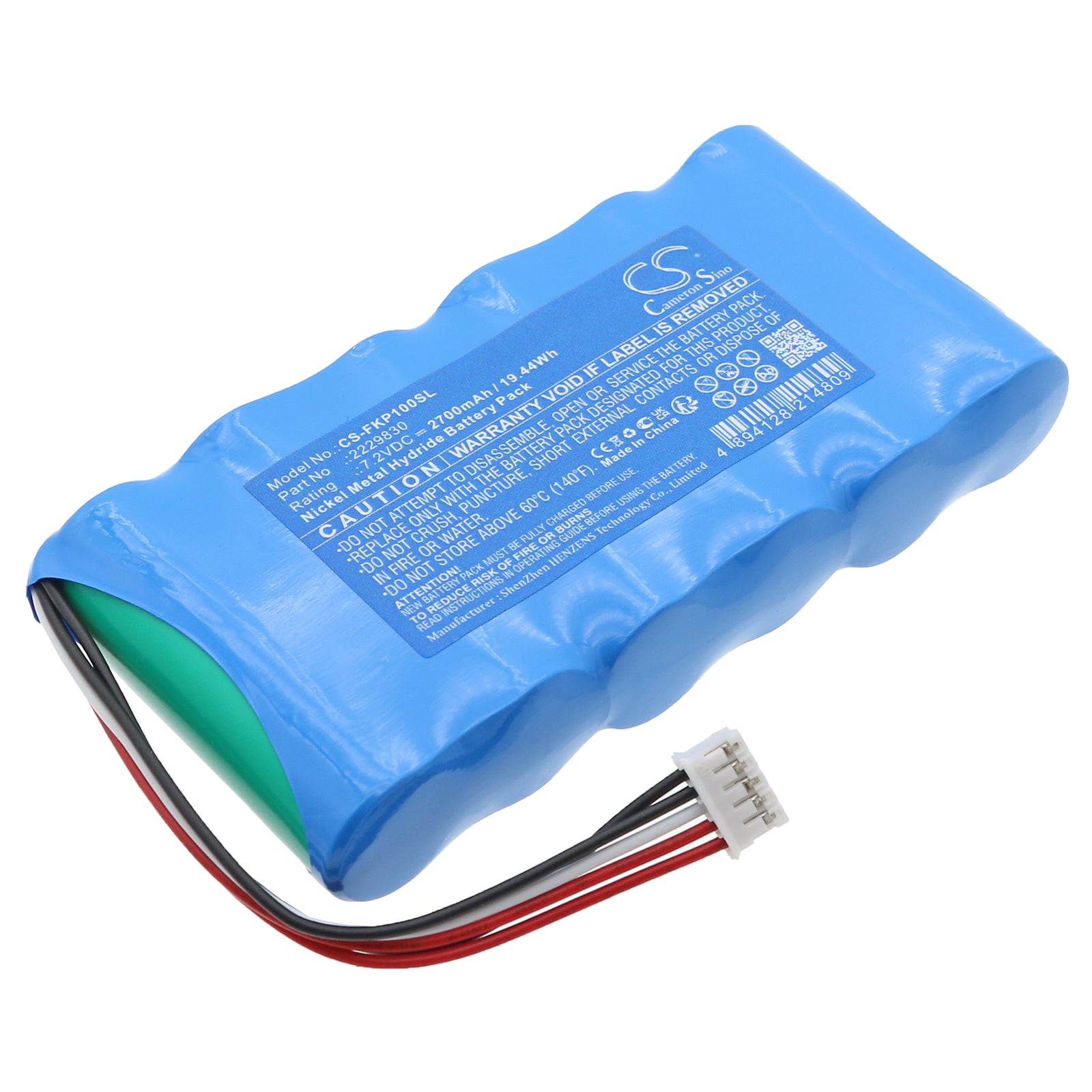 7.2V, Ni-MH, 2700mAh, Battery fits Fluke SigmaPace 1000, 19.44Wh Equipment, Survey, Test Cameron Sino Technology Limited