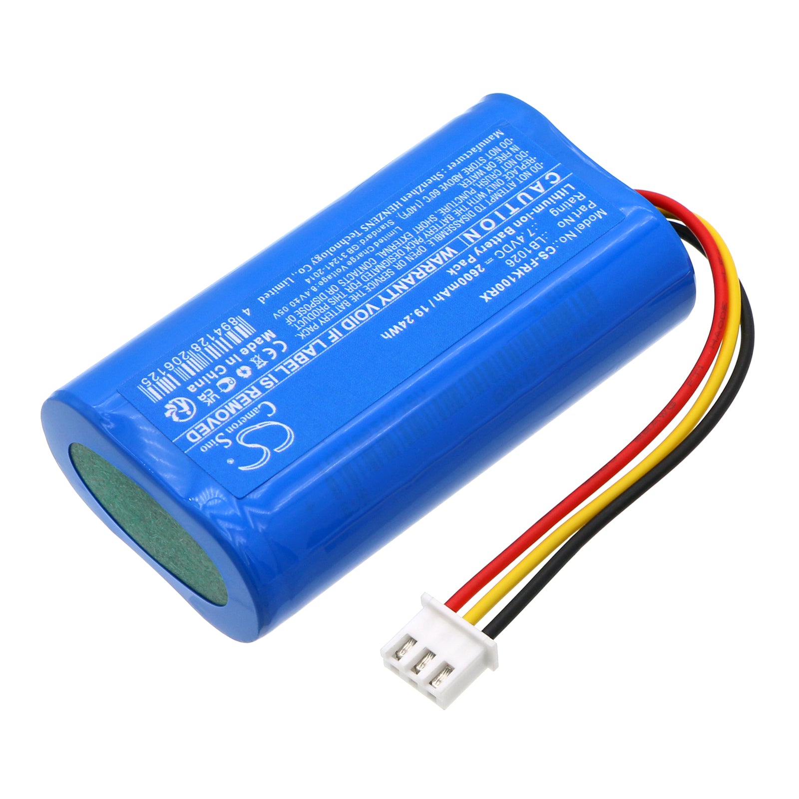 Li-ion, Remote Controller Battery fits Frsky Horus X10, Horus X10s, 7.4V, 2600mAh Remote Controller Cameron Sino Technology Limited