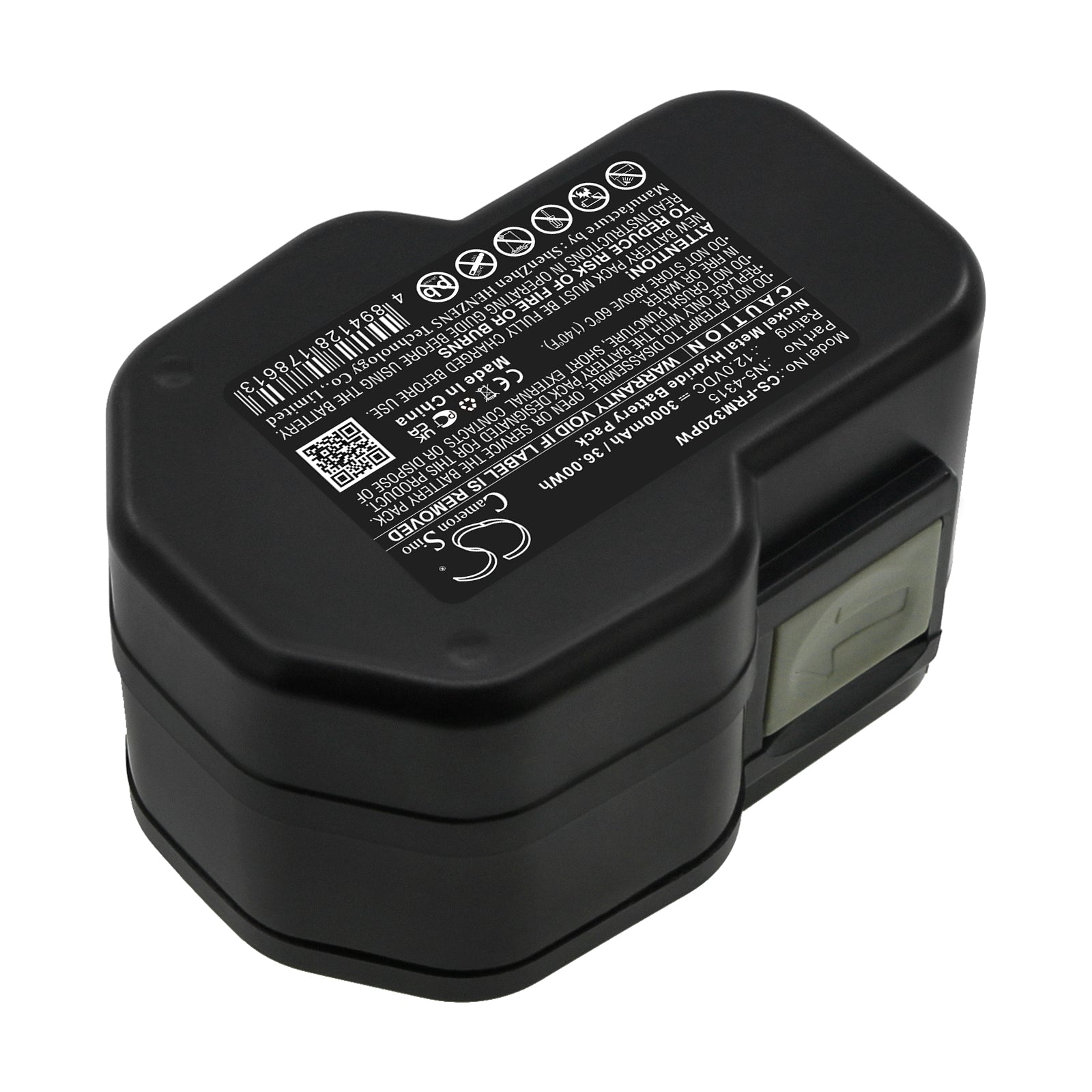 Ni-MH, Strapping Tools Battery fits Fromm P320, P325, 12.0V, 3000mAh Strapping Tools Cameron Sino Technology Limited