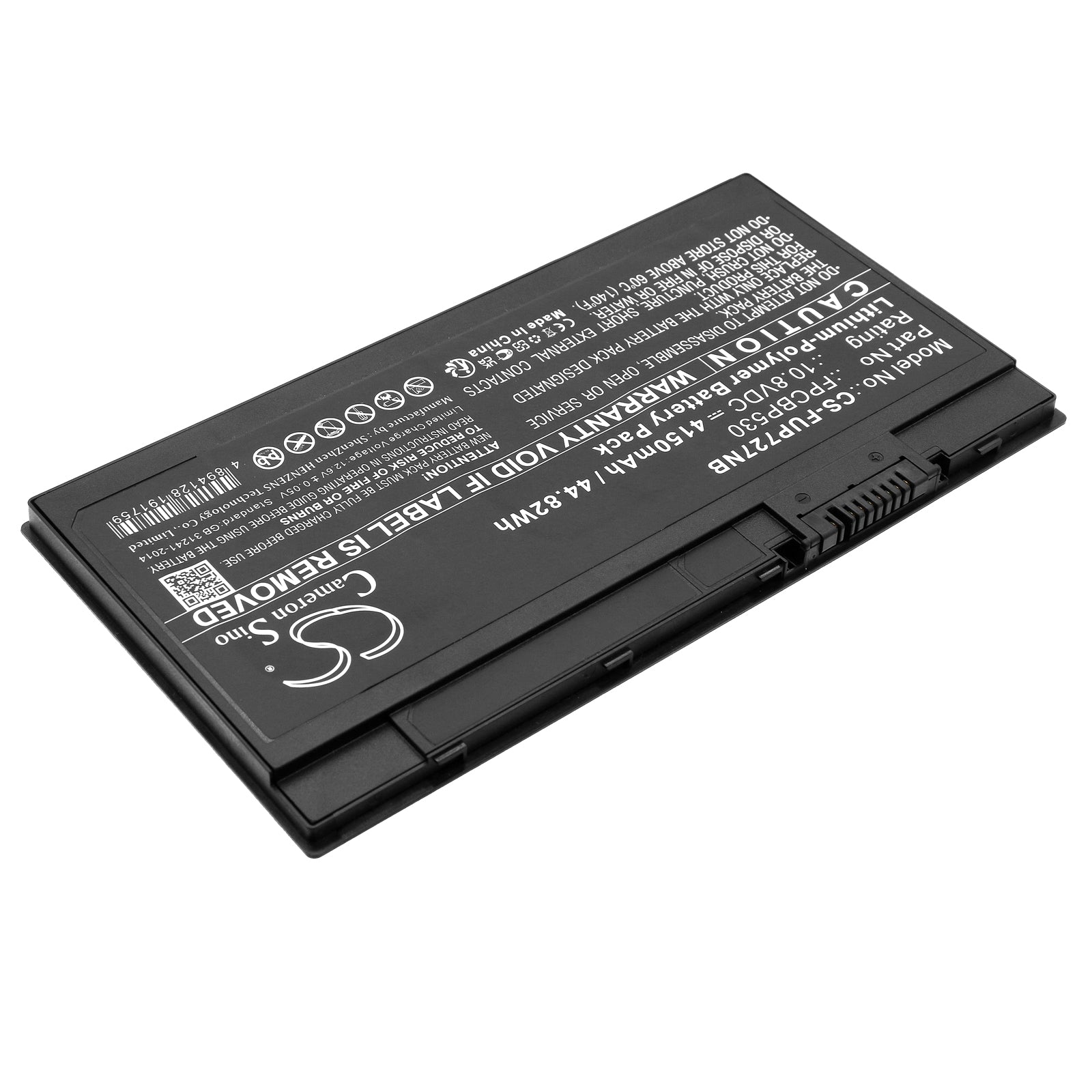 Li-Polymer, Notebook, Laptop Battery fits Fujitsu Lifebook P727, Lifebook P728, 10.8V, 4150mAh Notebook, Laptop Cameron Sino Technology Limited