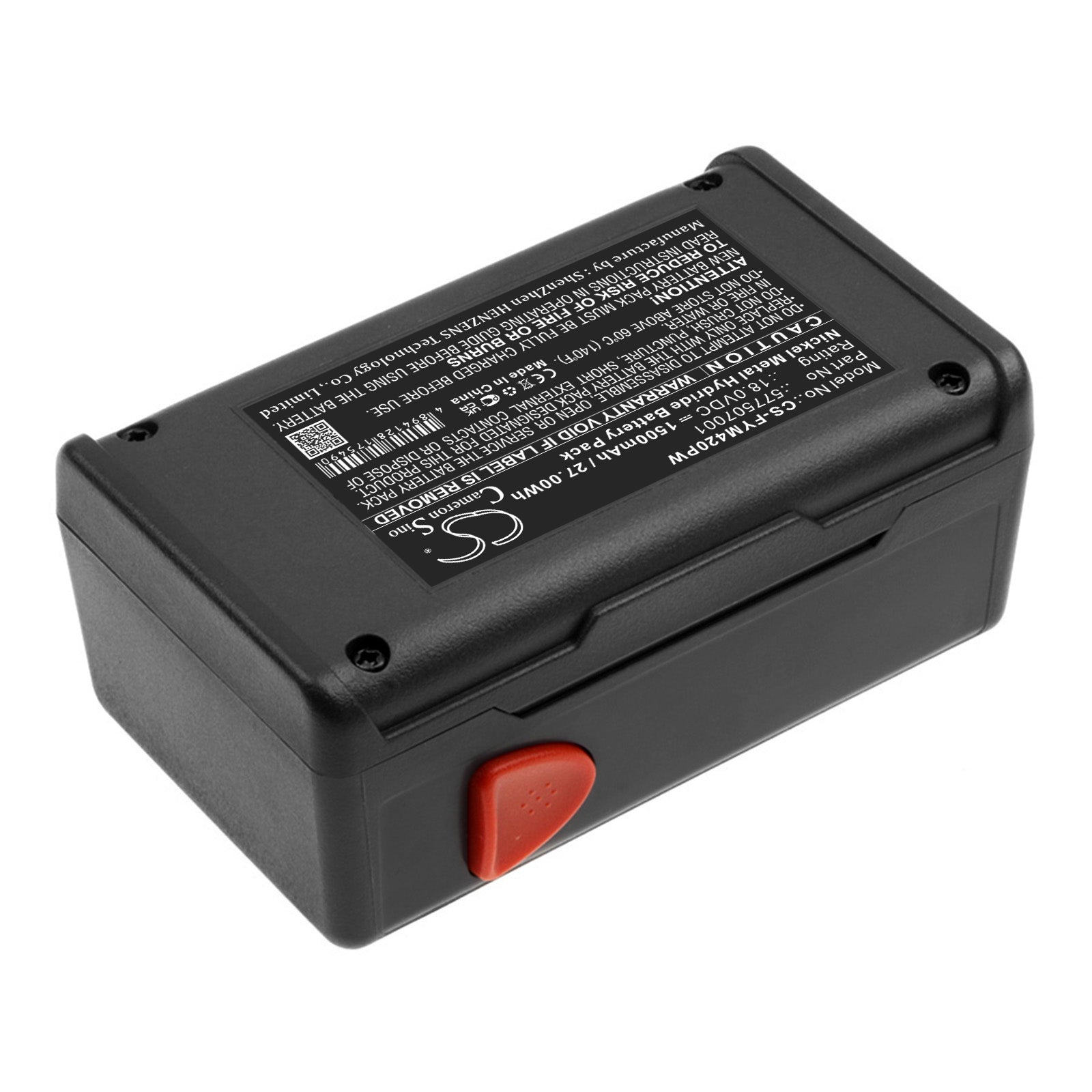 Ni-MH, Gardening Tools Battery fits Flymo Contour Cordless Xt, Easicut 420, 18.0V, 1500mAh Gardening Tools Cameron Sino Technology Limited