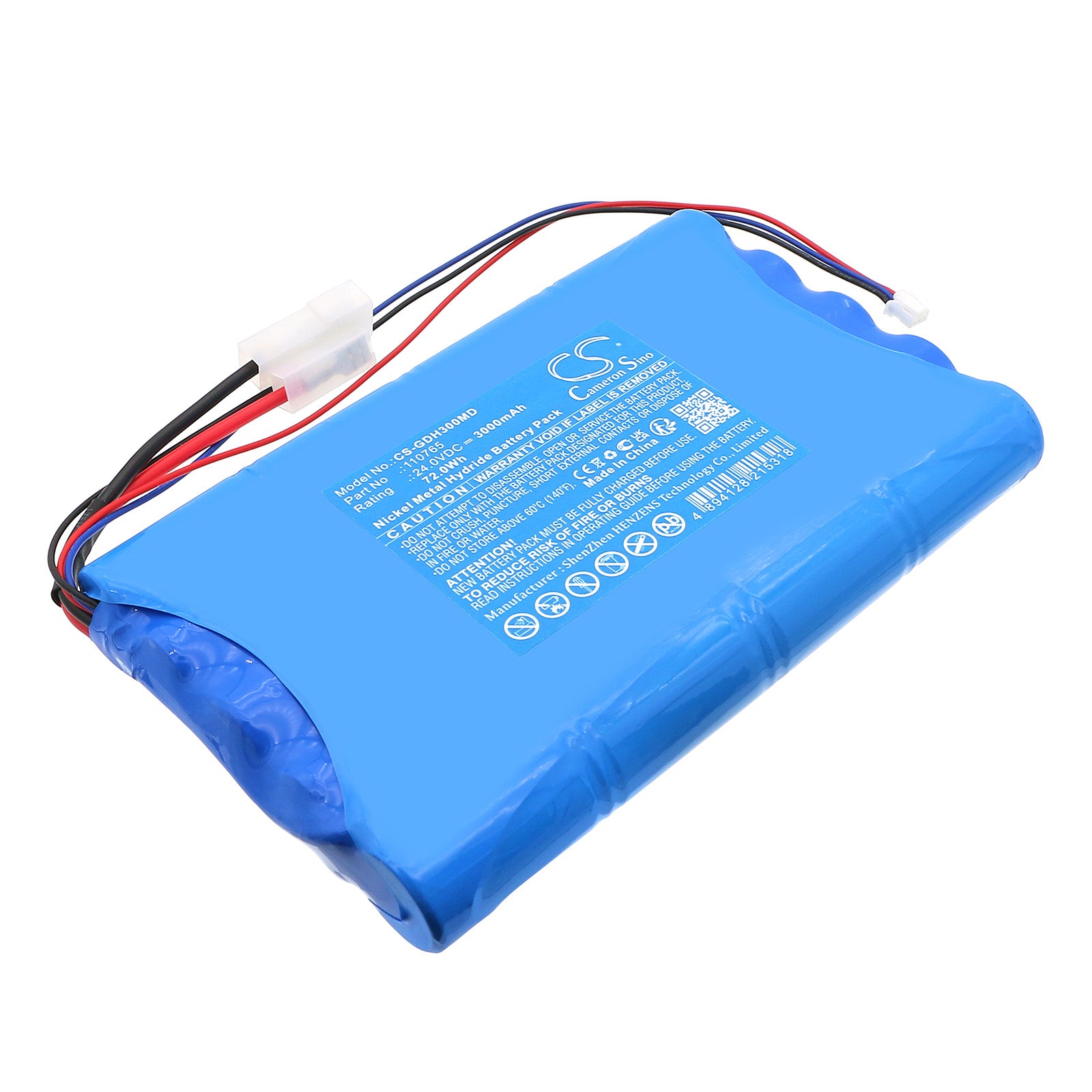 24V, Ni-MH, 3000mAh, Battery fits Guldmann GH3 Ceiling Lift, GH3+ Ceiling Lift, 72Wh Medical Cameron Sino Technology Limited