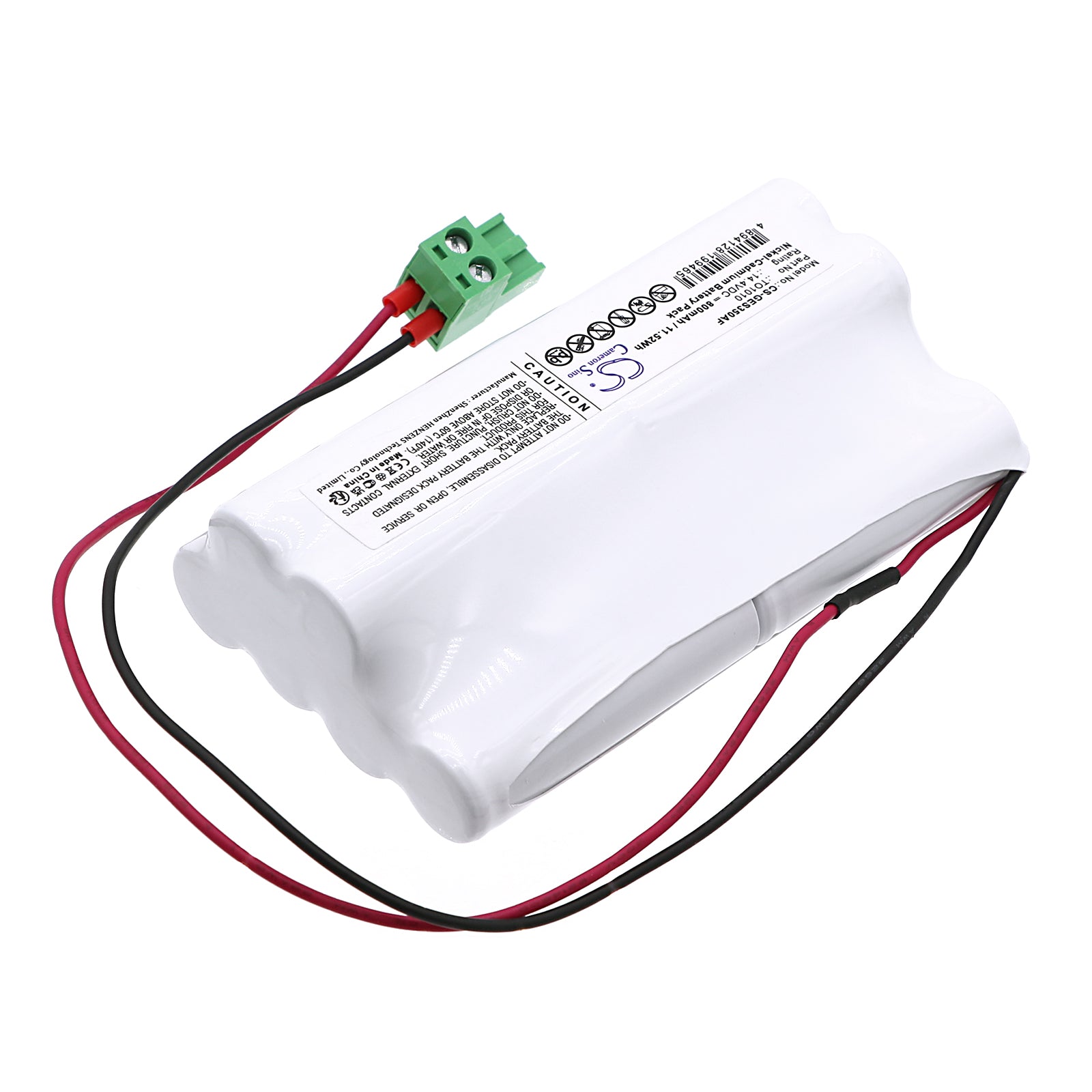 Ni-CD, Automatic Doors Battery fits Geze Sl Fr Ok, Tsa350, 14.4V, 800mAh Automatic Doors Cameron Sino Technology Limited