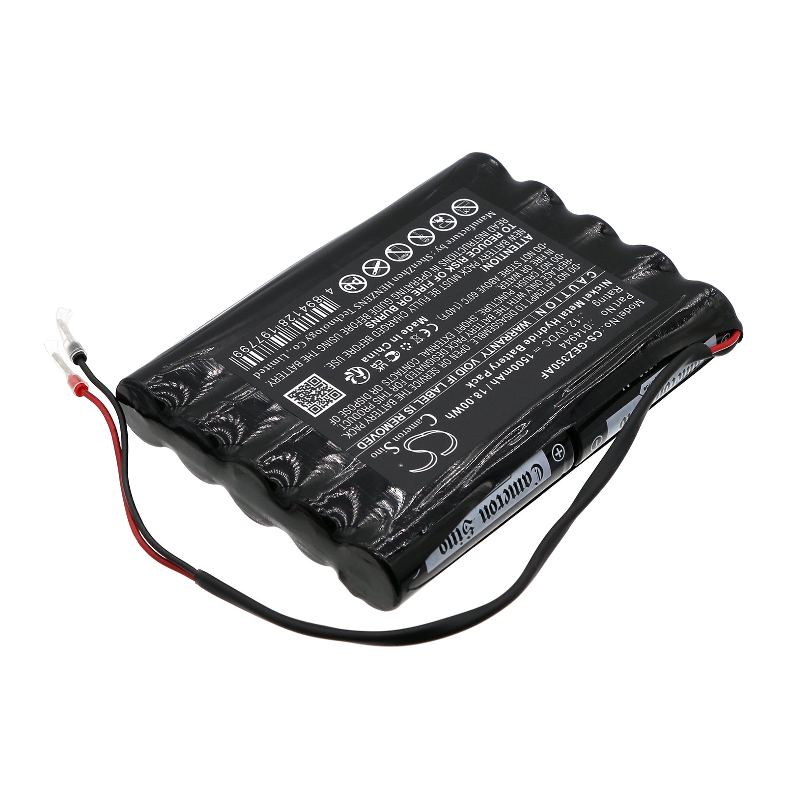 Ni-MH, Automatic Doors Battery fits Geze Smd, Tsa 350n, 12.0V, 1500mAh Automatic Doors Cameron Sino Technology Limited