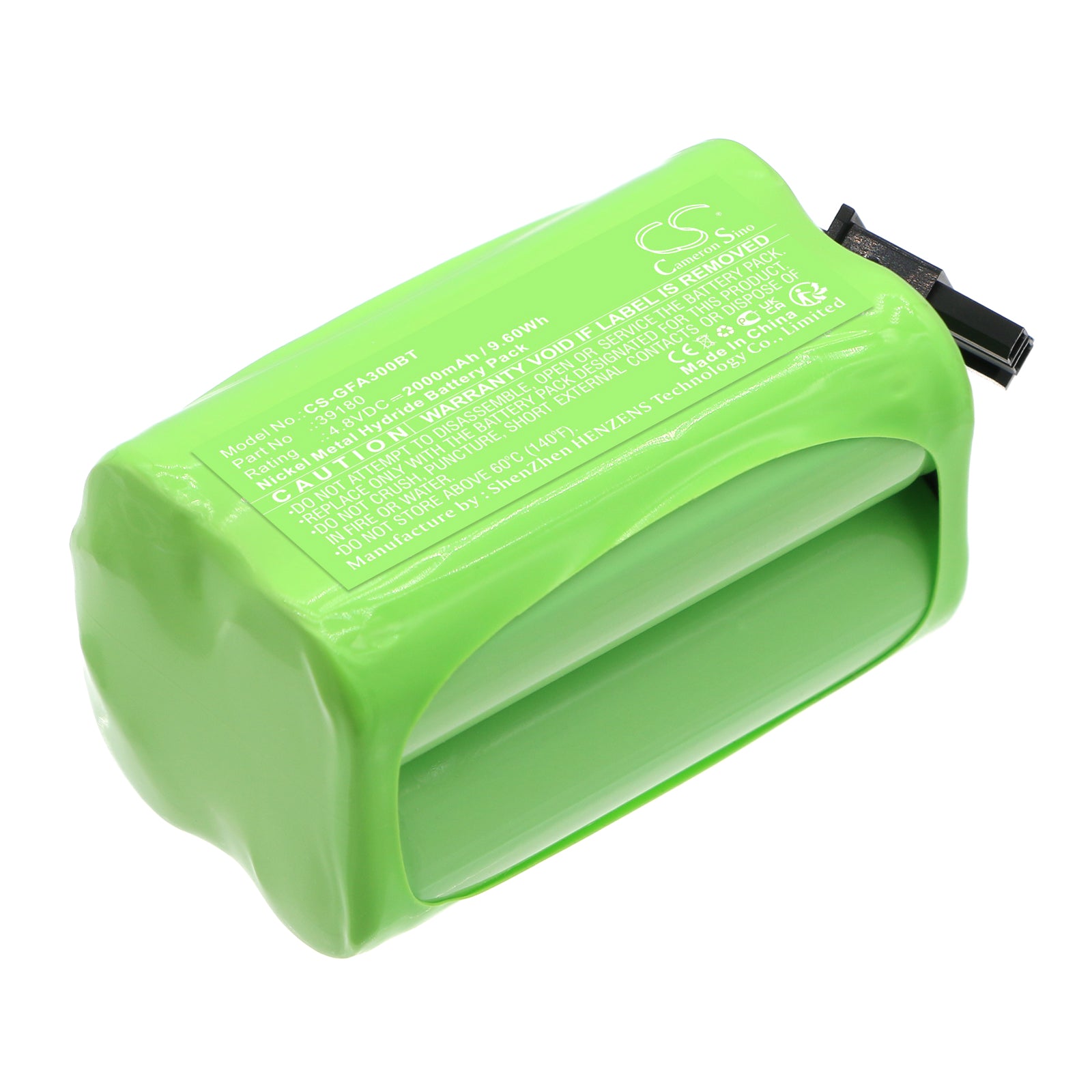 Ni-MH, Alarm System Battery fits Grothe Fa30, Fa30-az, 4.8V, 2000mAh Alarm System Cameron Sino Technology Limited