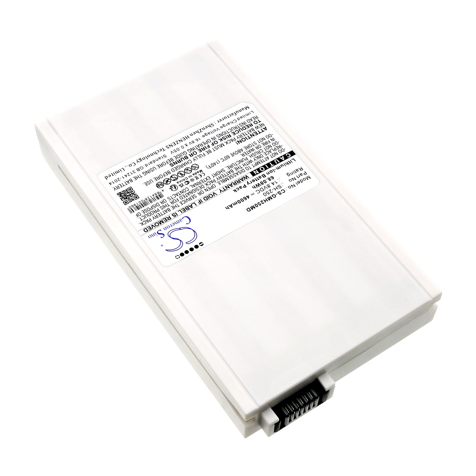 Li-ion, Medical Battery fits Ge Logiq Book, Logiq Book Sh-250, 14.8V, 4600mAh Medical Cameron Sino Technology Limited