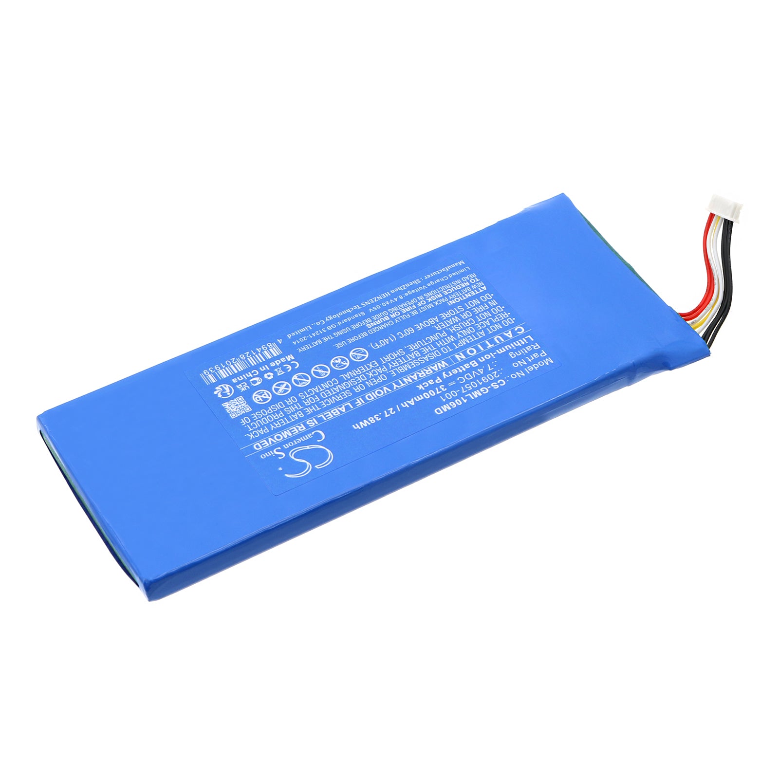 Li-ion, Medical Battery fits Ge Mack Link, 7.4V, 3700mAh Medical Cameron Sino Technology Limited