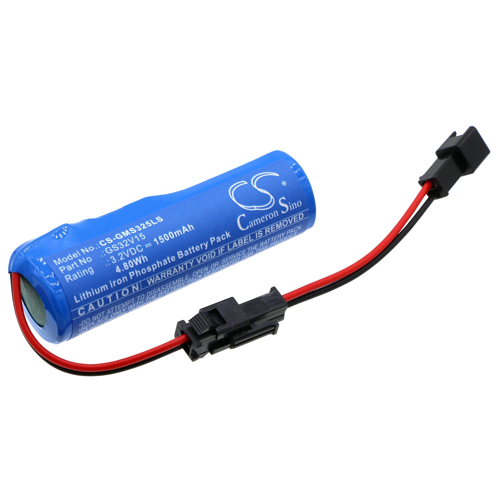 LiFePO4, Solar Battery Battery fits Gama Sonic Baytown Bulb Gs-106b, Baytown Gs-106, 3.2V, 1500mAh Solar Battery Cameron Sino Technology Limited