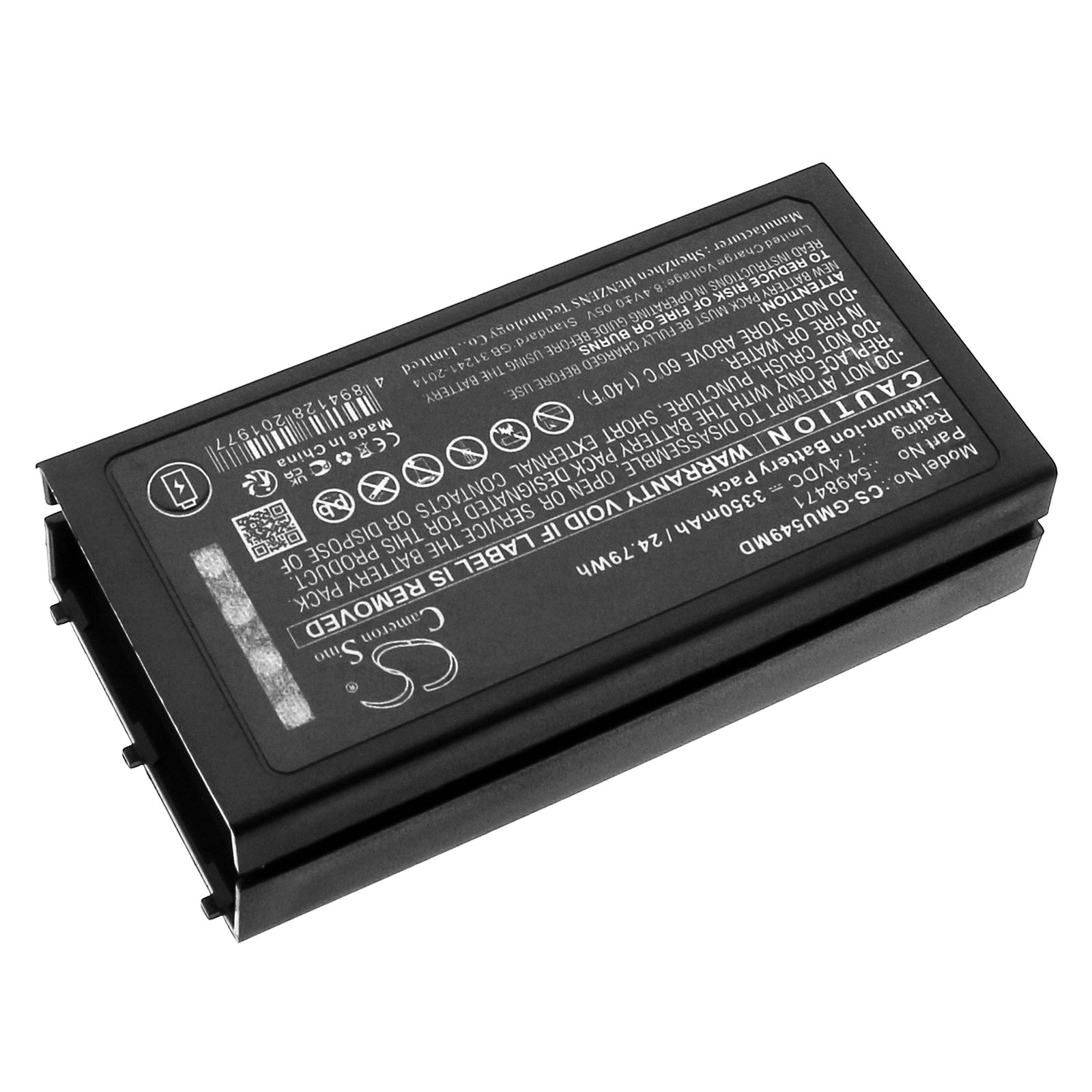 Li-ion, Medical Battery fits Ge Portable Ultrasound Machine, Vscan Access, 7.4V, 3350mAh Medical Cameron Sino Technology Limited