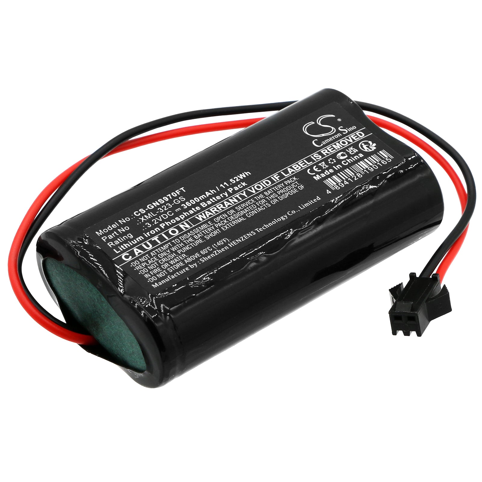 LiFePO4, Solar Battery Battery fits Gama Sonic Gs-103, Gs-104, 3.2V, 3600mAh Solar Battery Cameron Sino Technology Limited