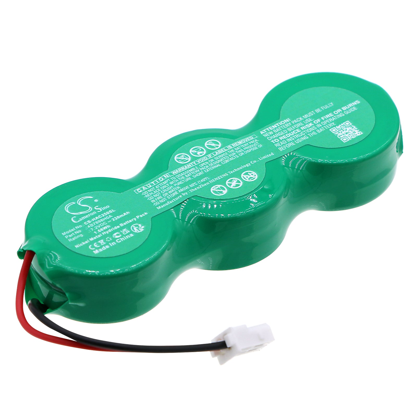 Ni-MH, Siren Alarm Battery fits Honda Accord, Civic Alarm Siren, 7.2V, 230mAh Siren Alarm Cameron Sino Technology Limited