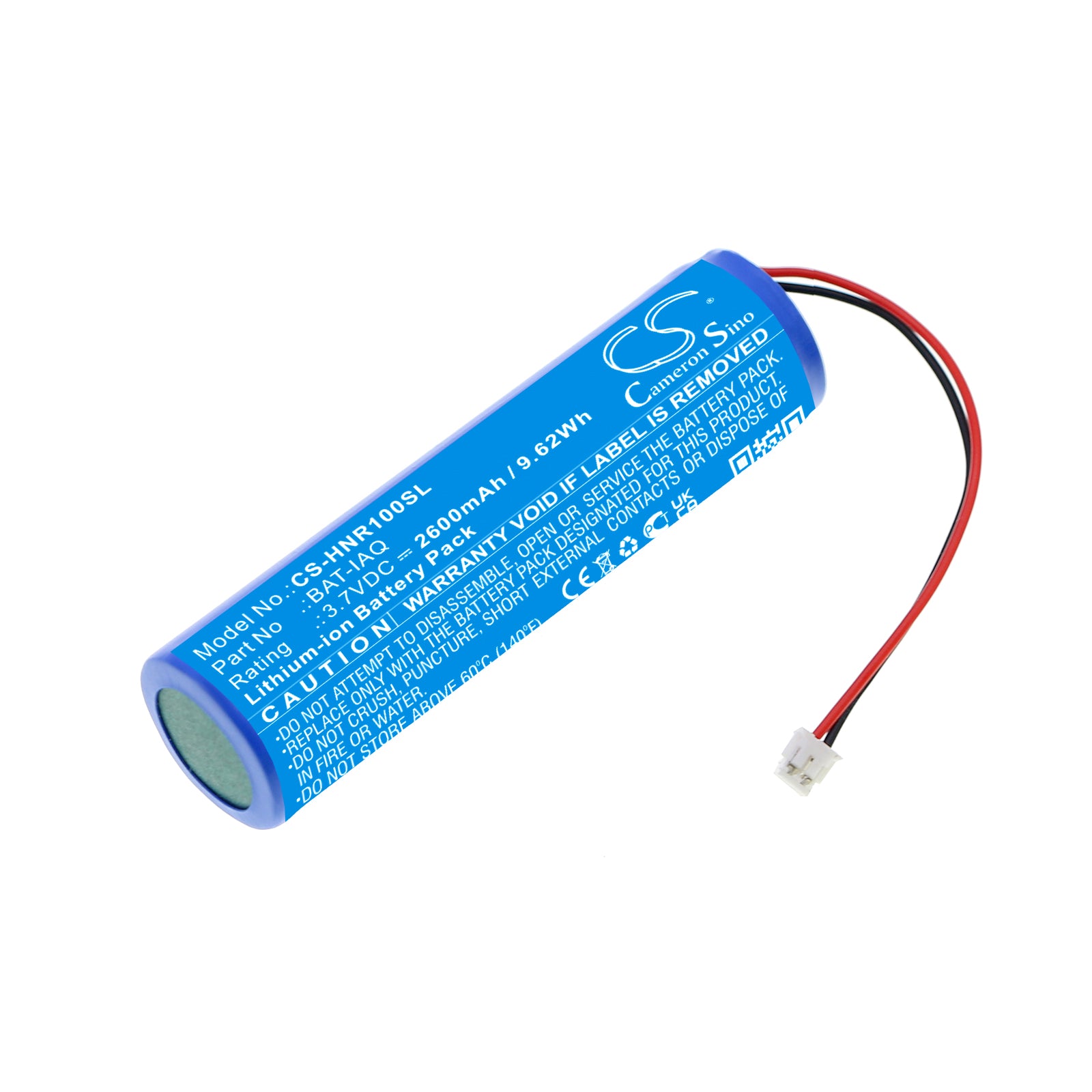 Li-ion, Equipment, Survey, Test Battery fits Honeywell Haqspa, Haqspa-r, 3.7V, 2600mAh Equipment, Survey, Test Cameron Sino Technology Limited