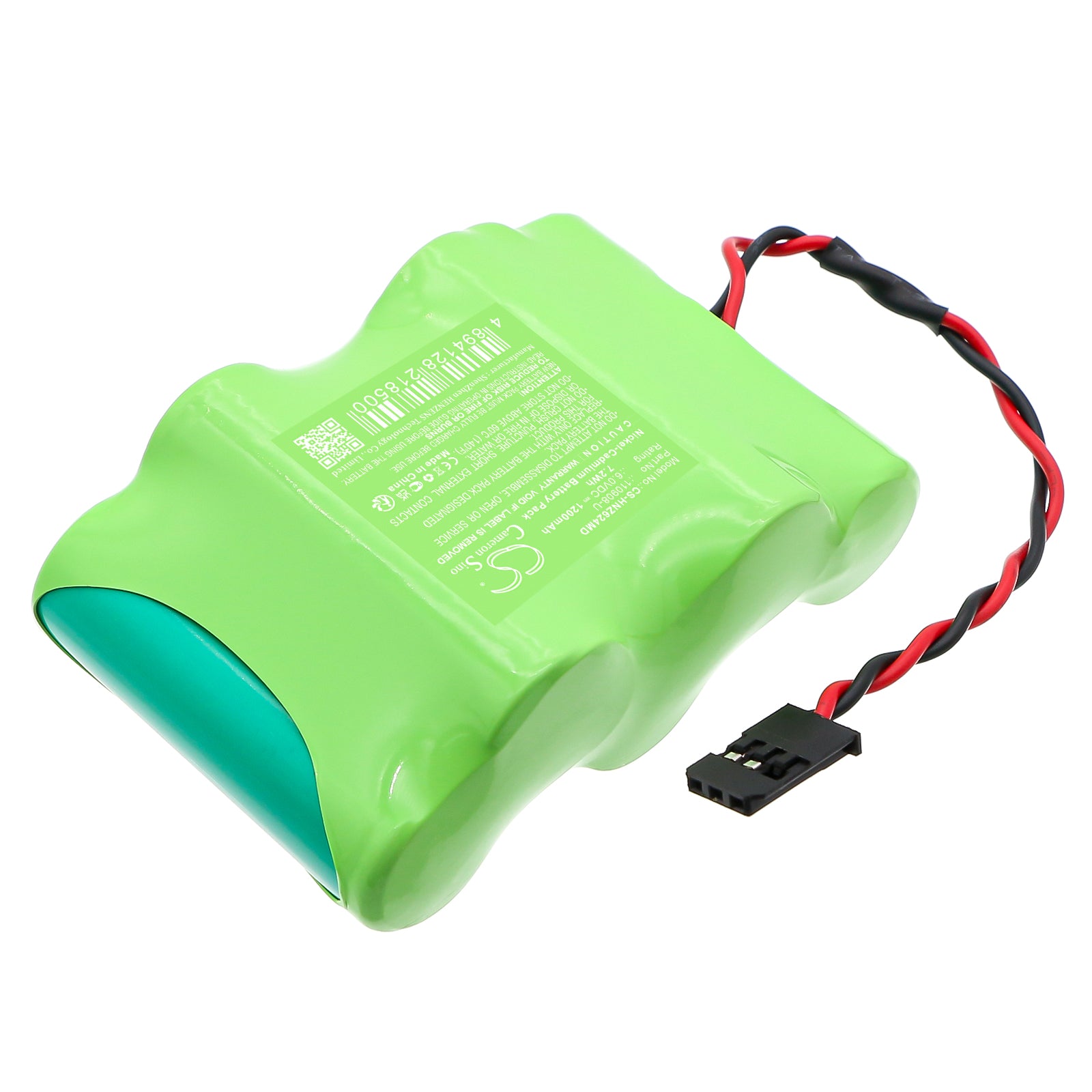 6V, Ni-CD, 1200mAh, Battery fits Heine X-004.99.641, X-04.99.623, 7.2Wh Medical Cameron Sino Technology Limited
