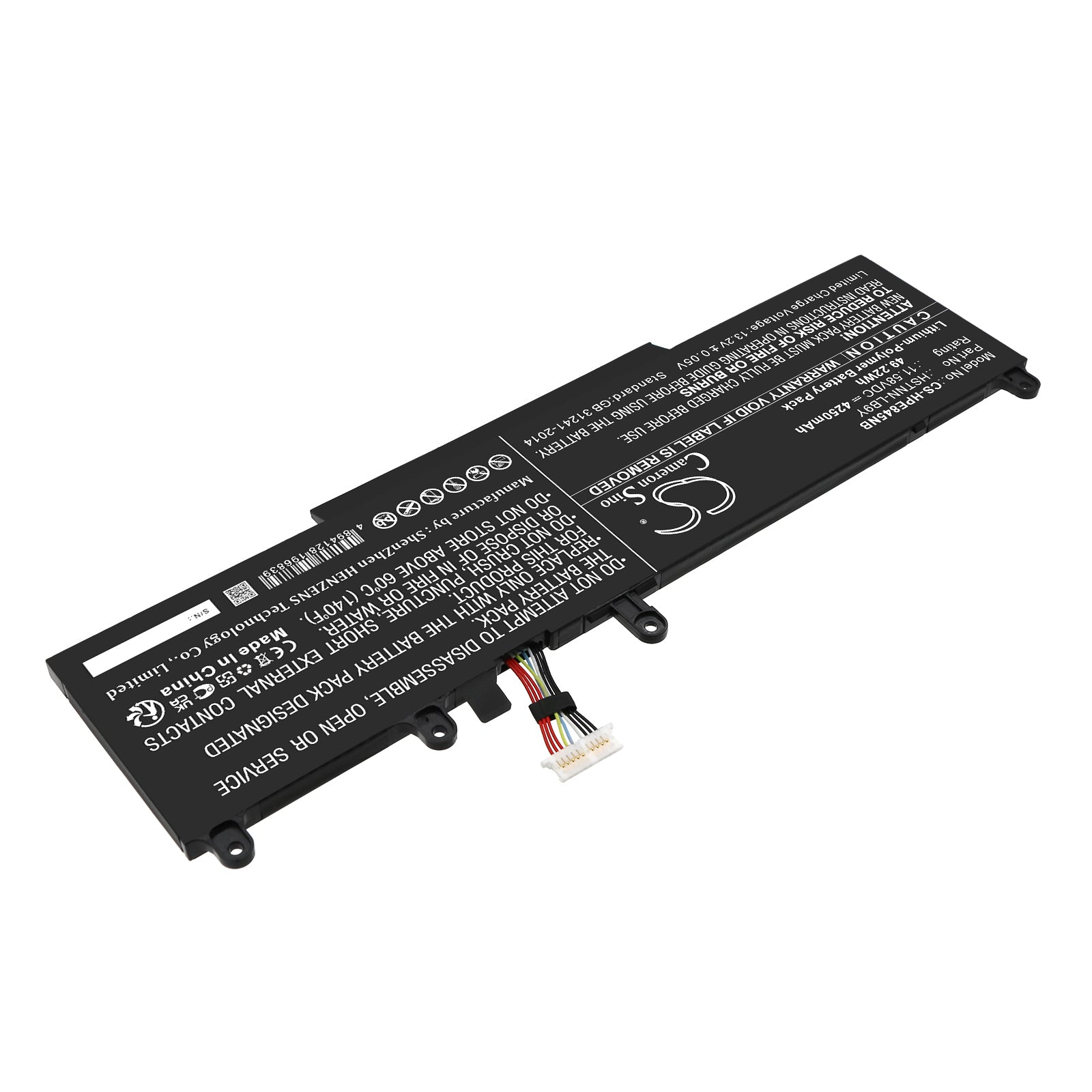 Li-Polymer, Notebook, Laptop Battery fits Hp Elitebook 1040 G9 4b923av, Elitebook 1040 G9 4b925av, 11.58V, 4250mAh Notebook, Laptop Cameron Sino Technology Limited