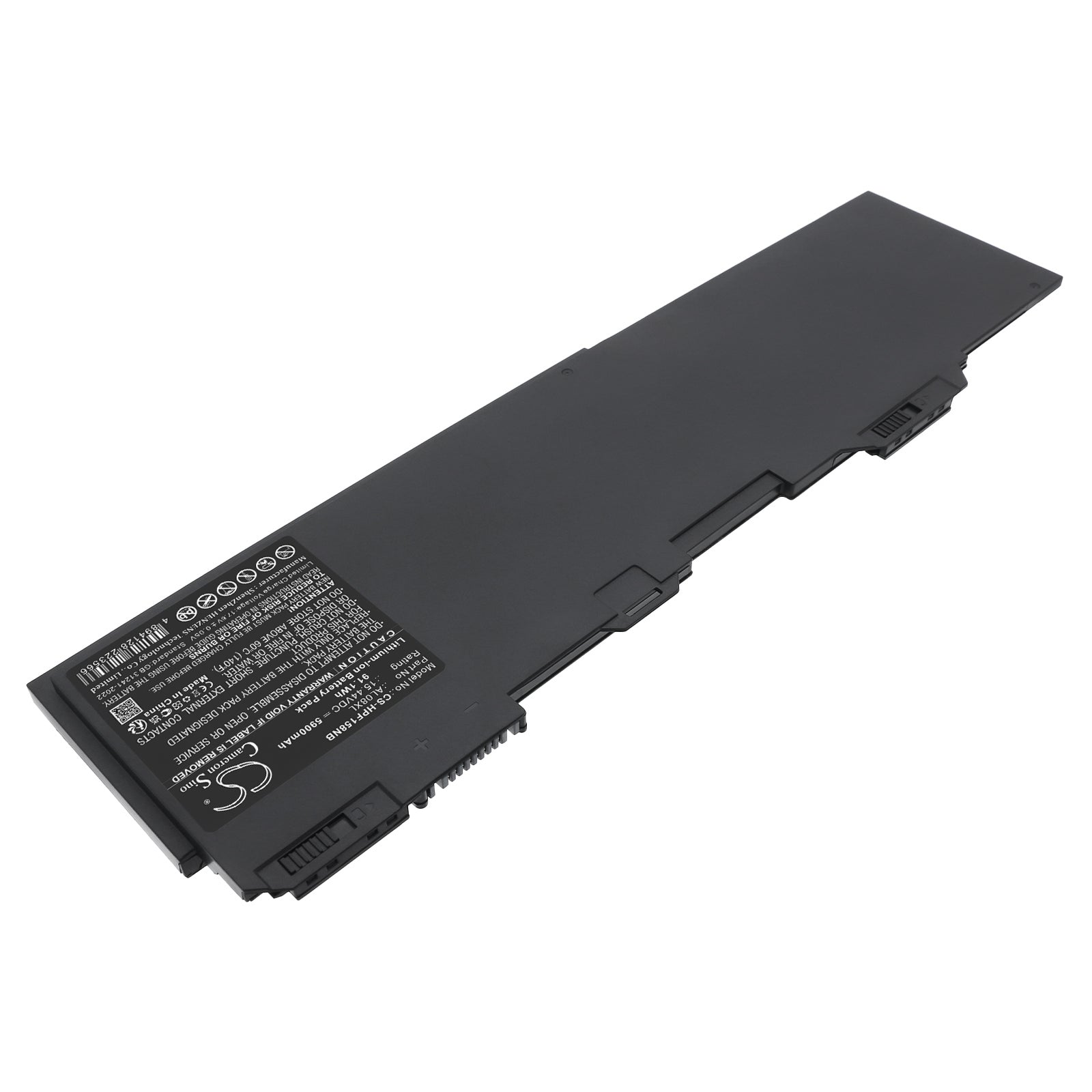 15.44V, Li-Polymer, 5900mAh, Battery fits HP ZBook Fury 15 G7, ZBook FURY 15 G7 Mobile Workstation, 91.1Wh Notebook, Laptop Cameron Sino Technology Limited