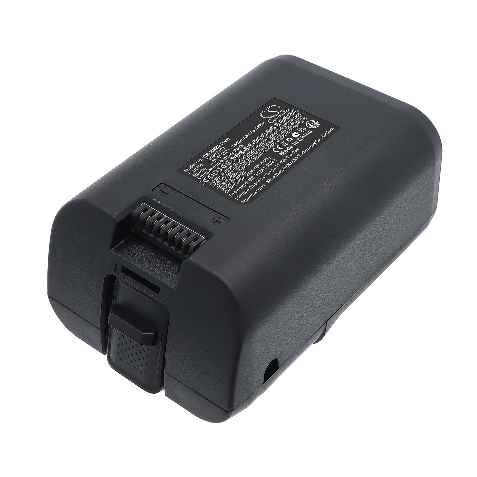 21.6V, Li-ion, 3400mAh, Battery fits Hoover H-FREE 500, 73.44Wh Vacuum Cameron Sino Technology Limited