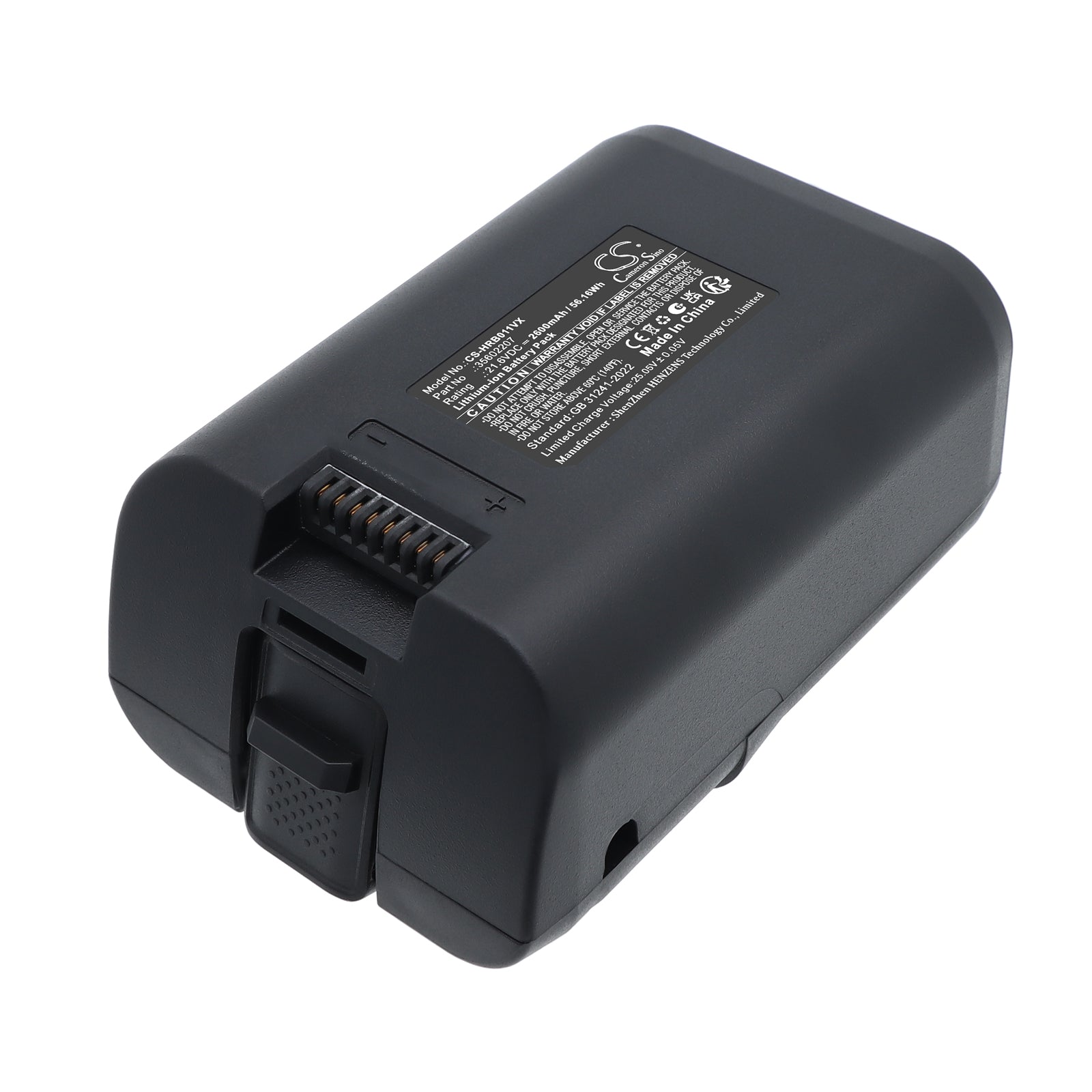 21.6V, Li-ion, 2600mAh, Battery fits Hoover H-FREE 500, 56.16Wh Vacuum Cameron Sino Technology Limited