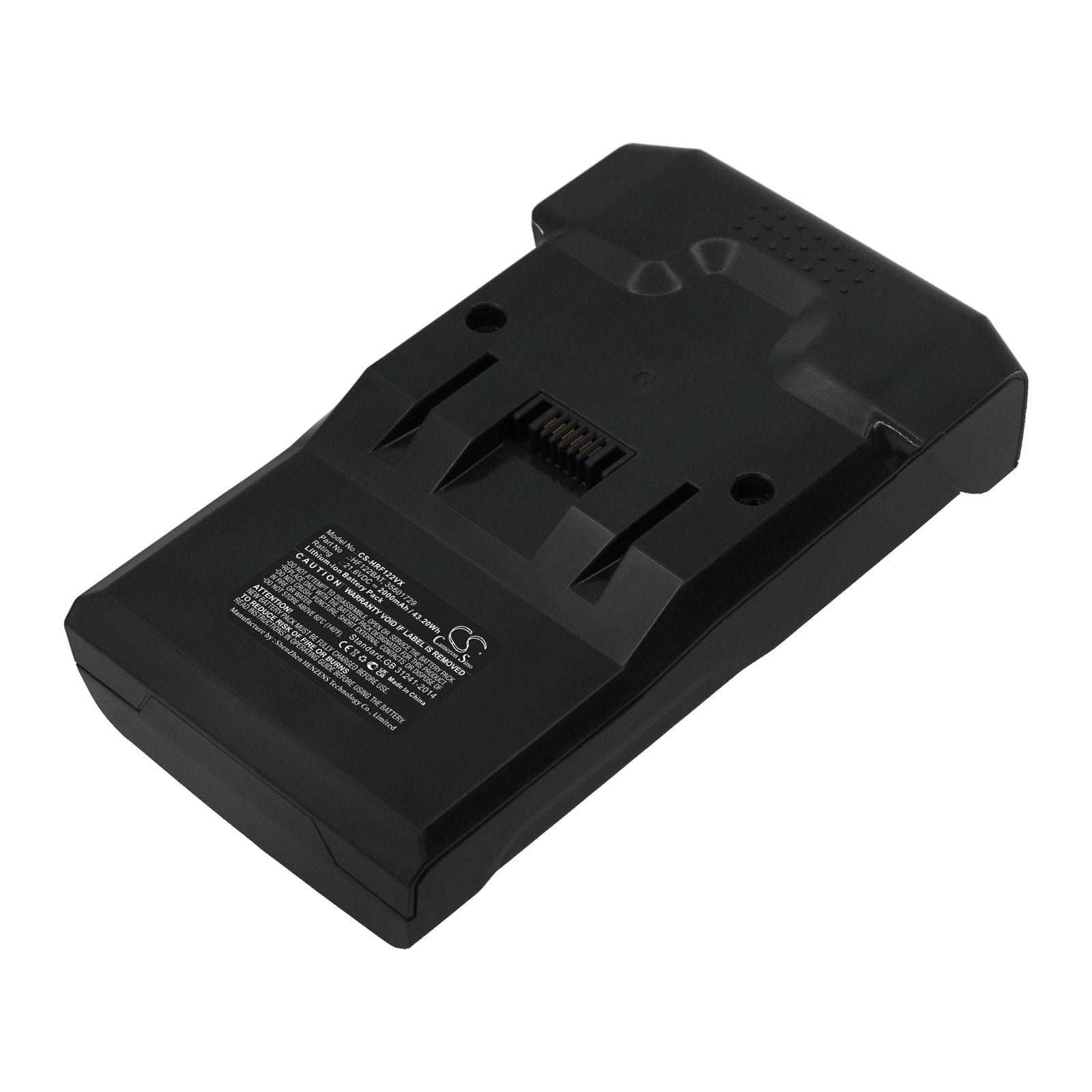 Li-ion, Vacuum Battery fits Hoover H Free, H Free 100, 21.6V, 2000mAh Vacuum Cameron Sino Technology Limited