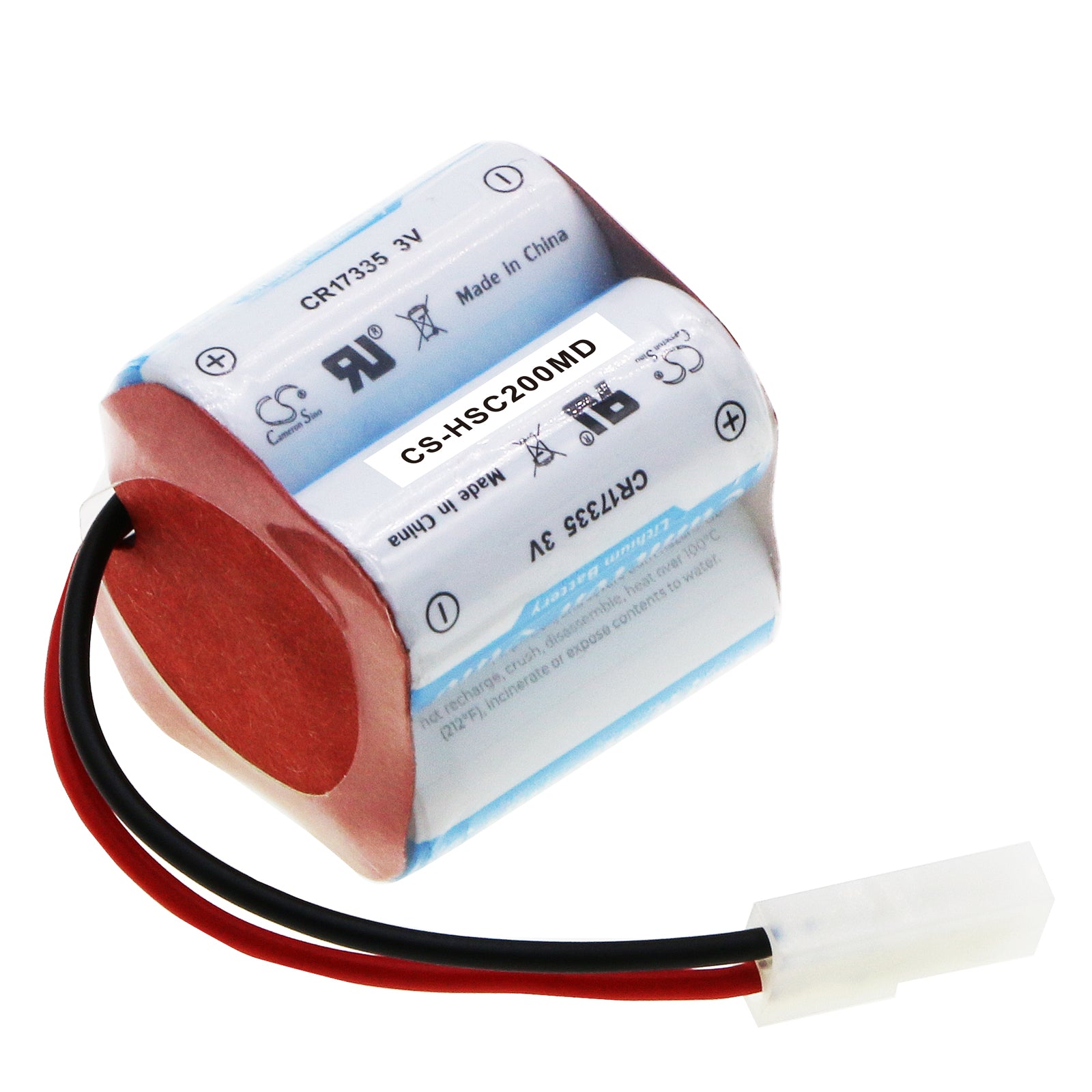 Li-MnO2, Medical Battery fits Heartstation Premium Alarmed Cabinet, Rc2000r, 12.0V, 1350mAh Medical Cameron Sino Technology Limited