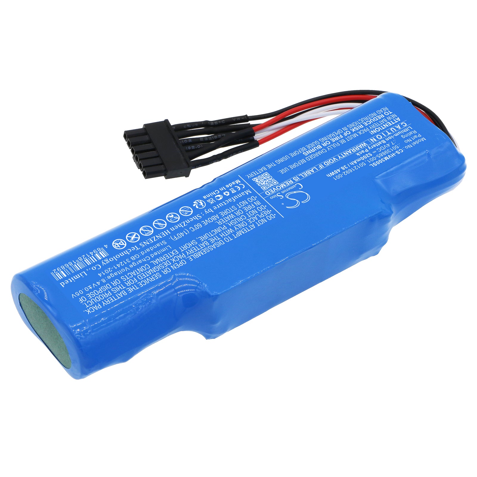 Li-ion, Vehicle Mount Terminal Battery fits Honeywell Thor Vm3, 7.4V, 5200mAh Vehicle Mount Terminal Cameron Sino Technology Limited